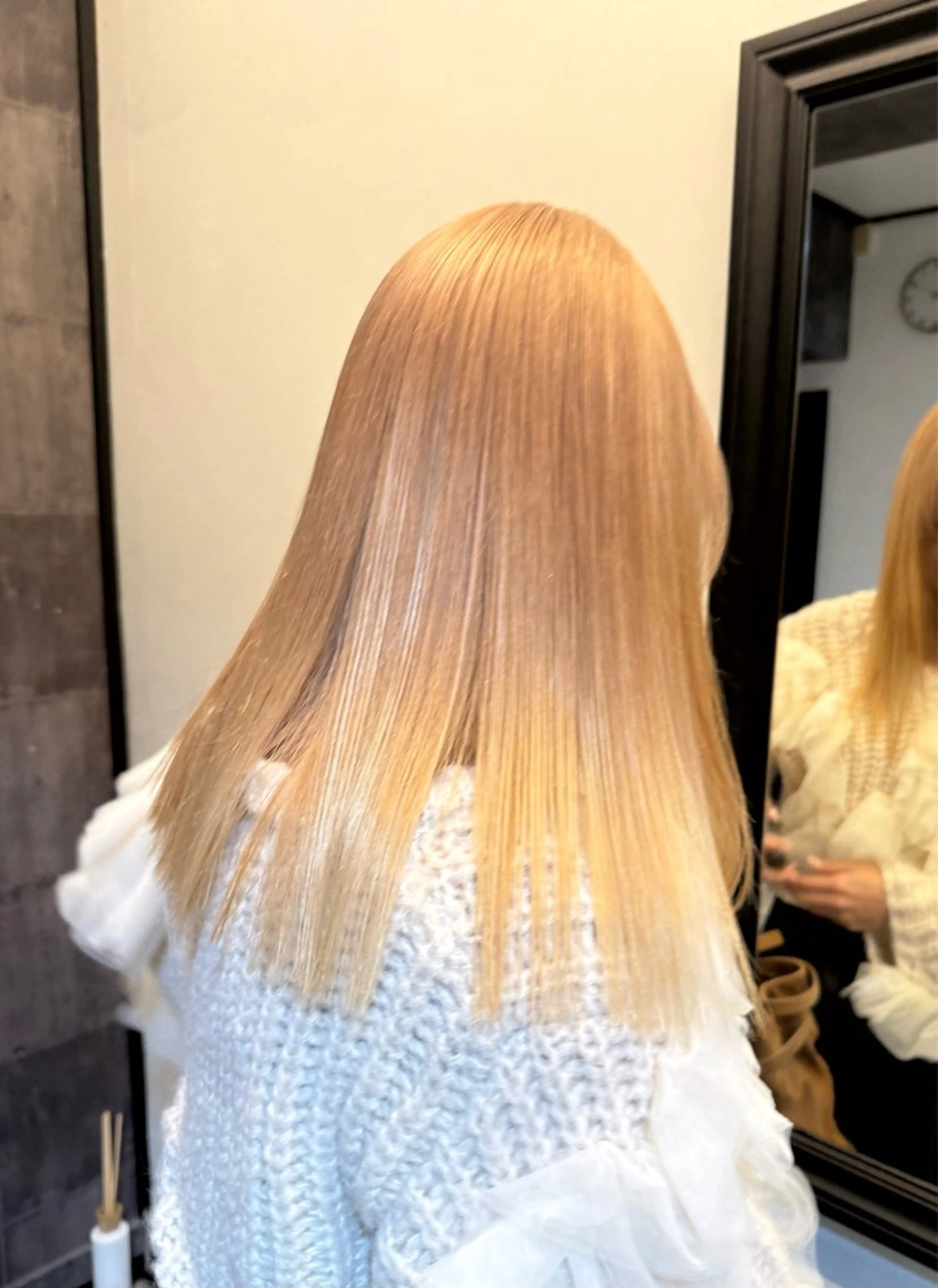 ロング カラー カット ヘアカラー トリートメント 森国 凜 /広島美容院のヘアスタイル