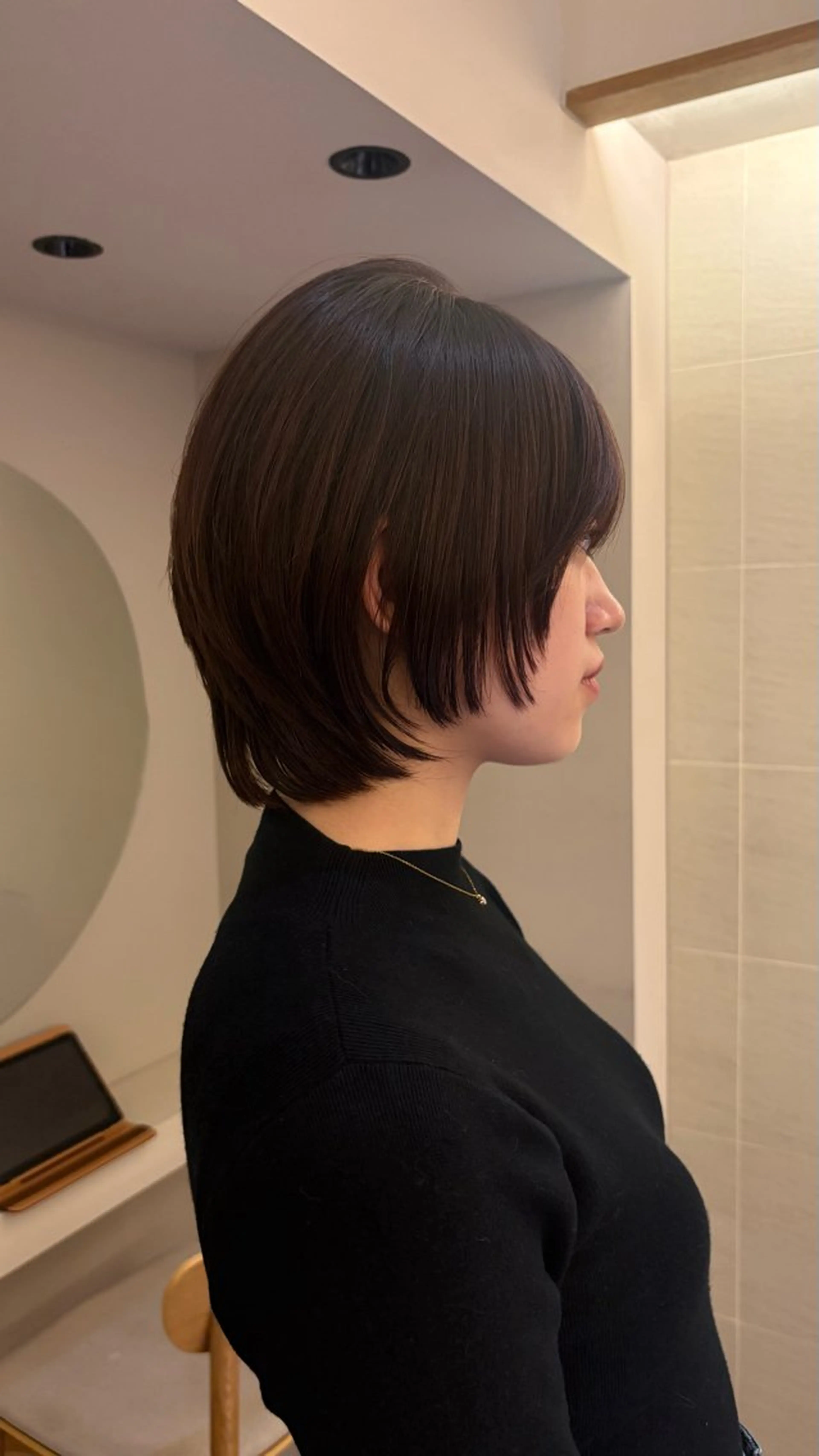 ショート 《無料カットモデル / perm》ナミのヘアスタイル