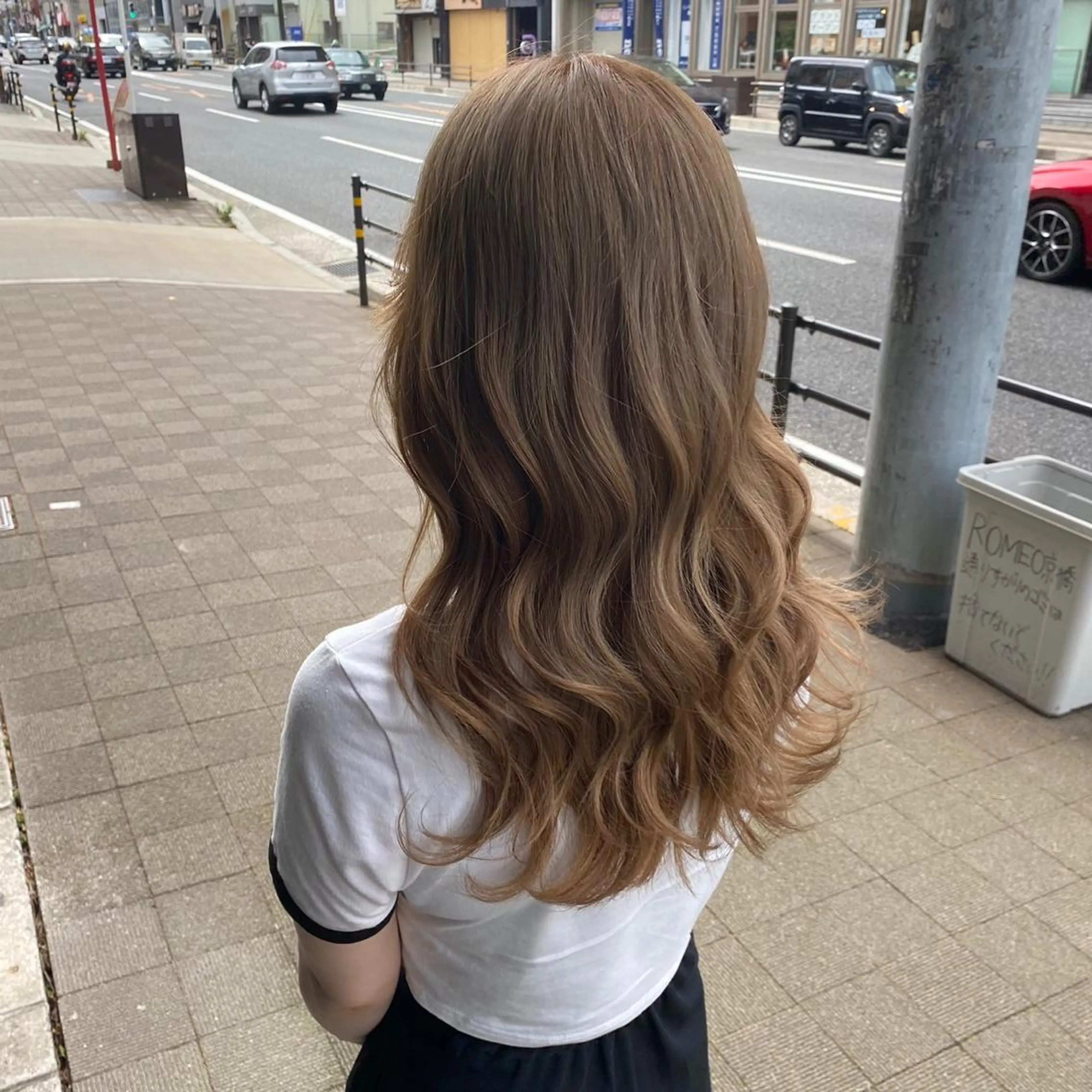 ロング カラー ブリーチ ケアブリーチ ダブルカラー ハイライトカラー イルミナカラー ✂︎透明感カラー特化 /日和優真✂︎のヘアスタイル