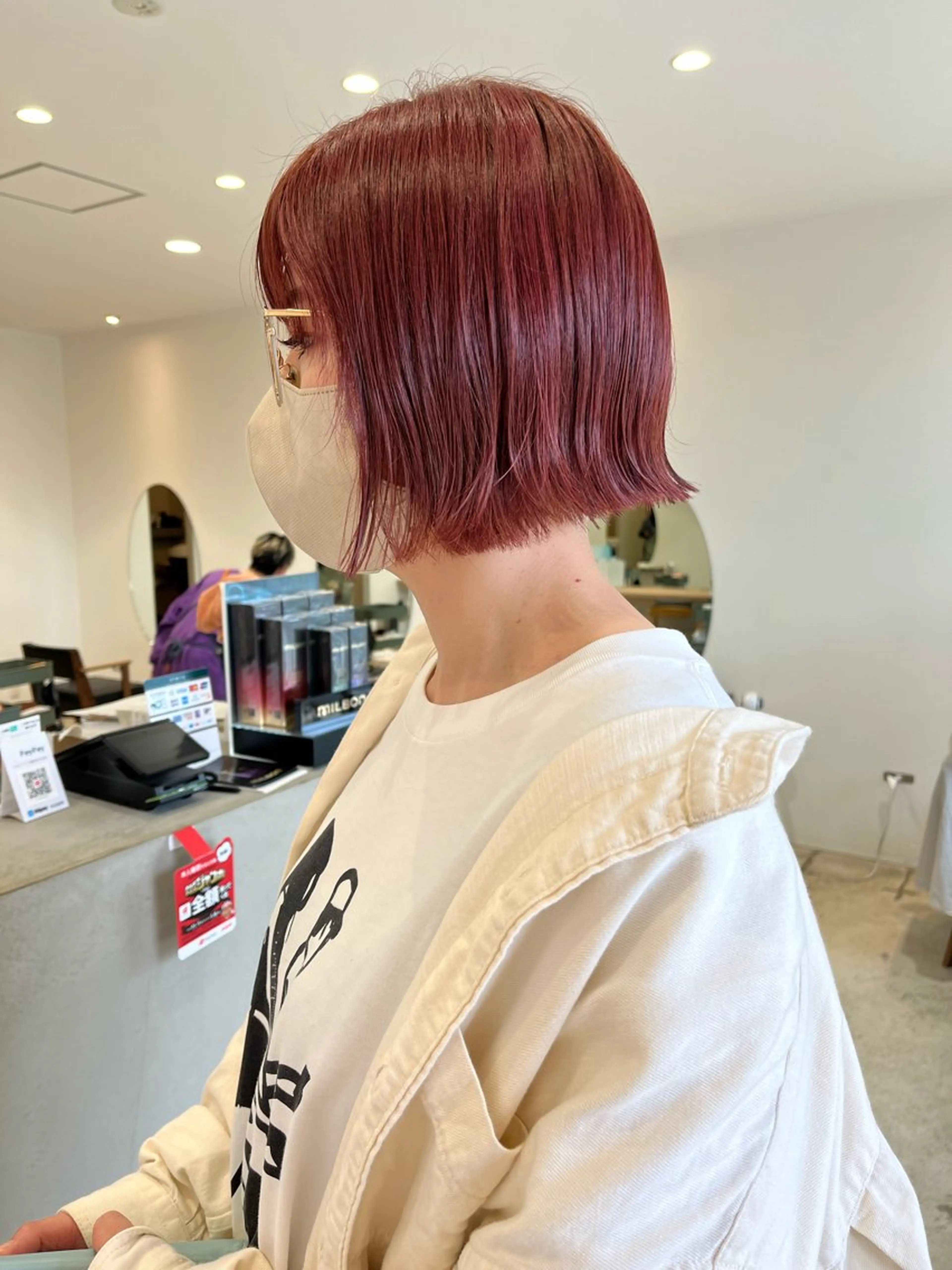 カラー yunica所属・yunica manaeのヘアスタイル