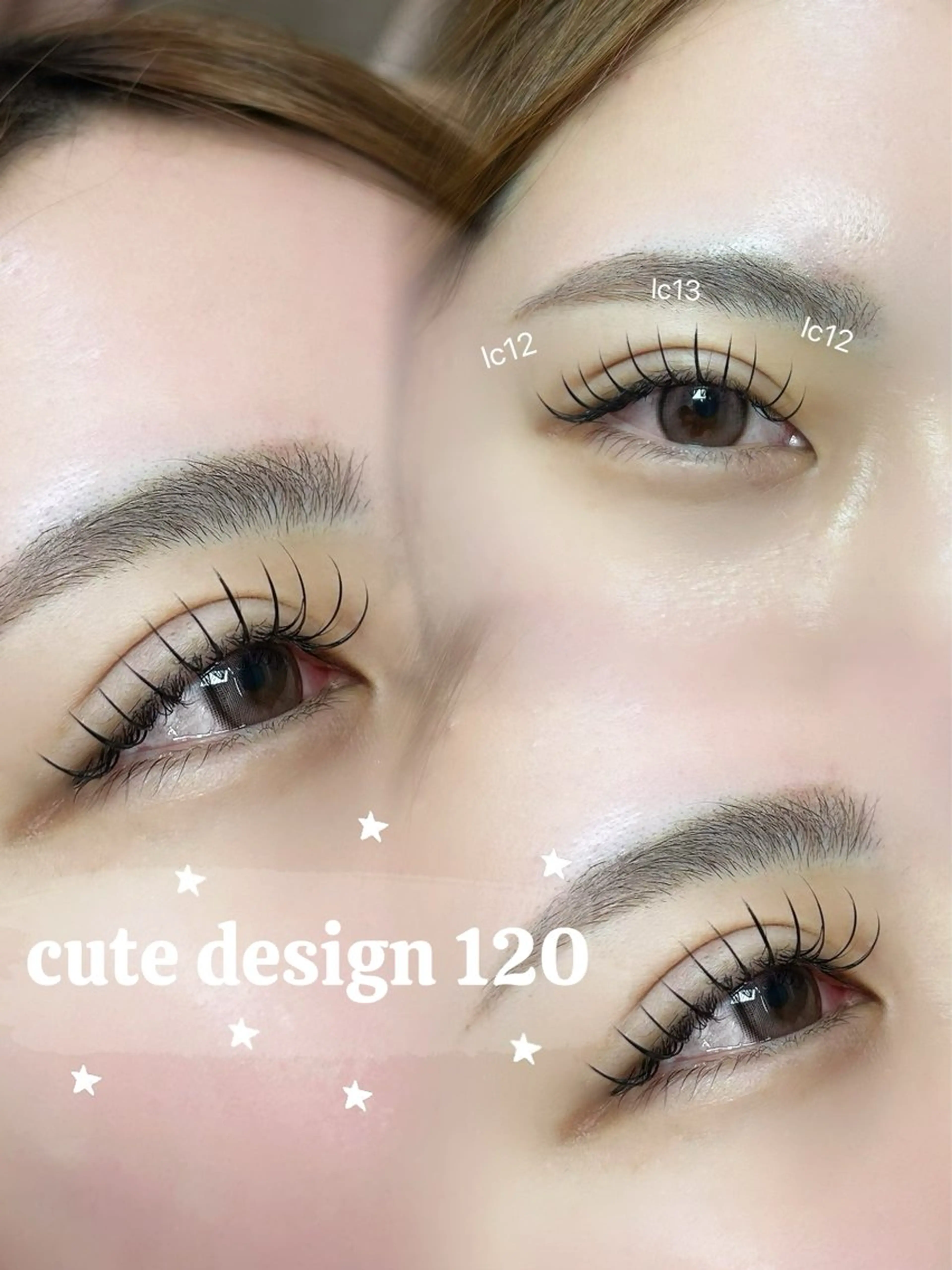 マツエク・マツパ seek北梅田 HINA🍑✨のマツエク・マツパデザイン