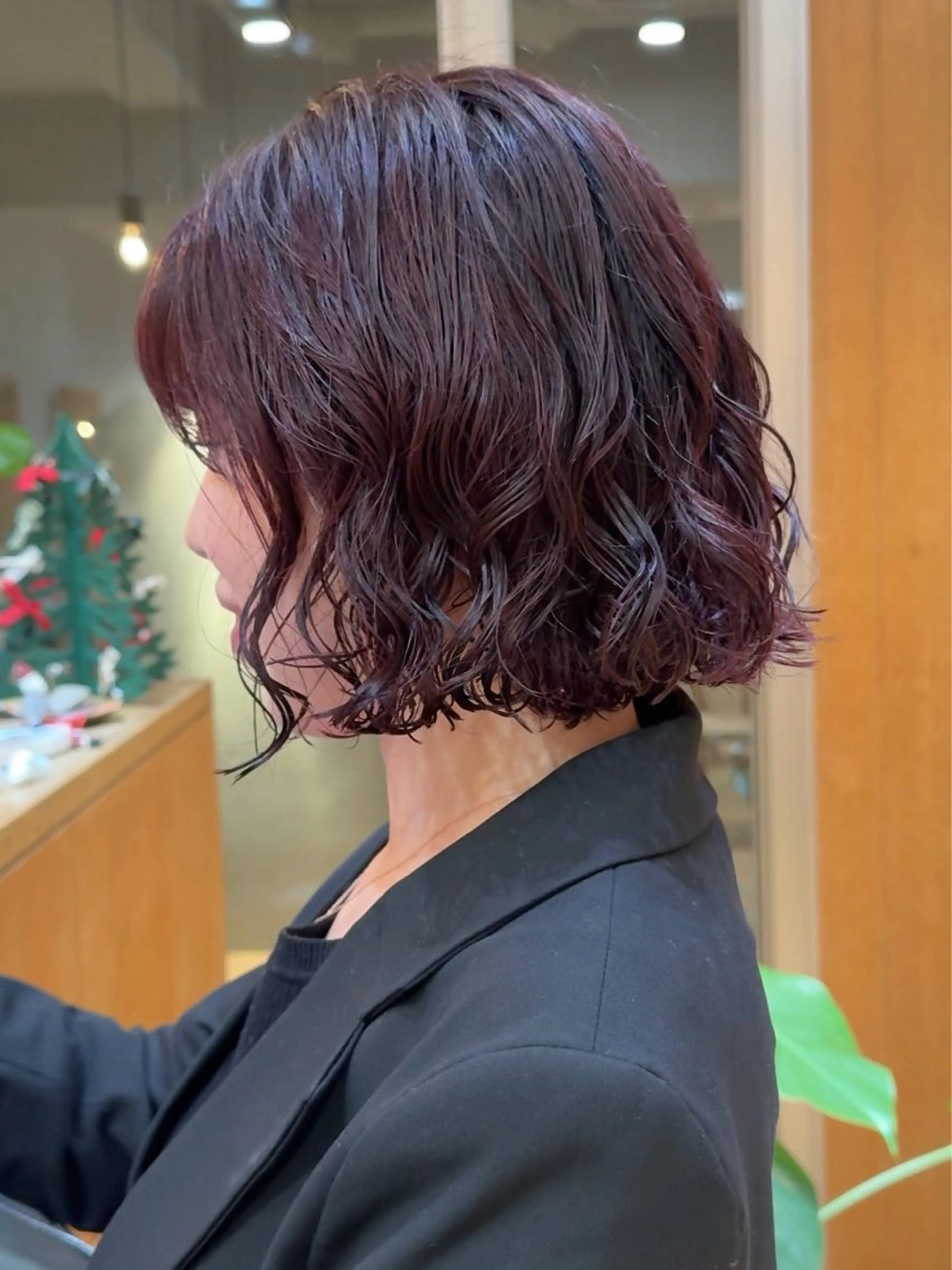 ショート パーマ カット パーマ 大橋 芽衣のヘアスタイル