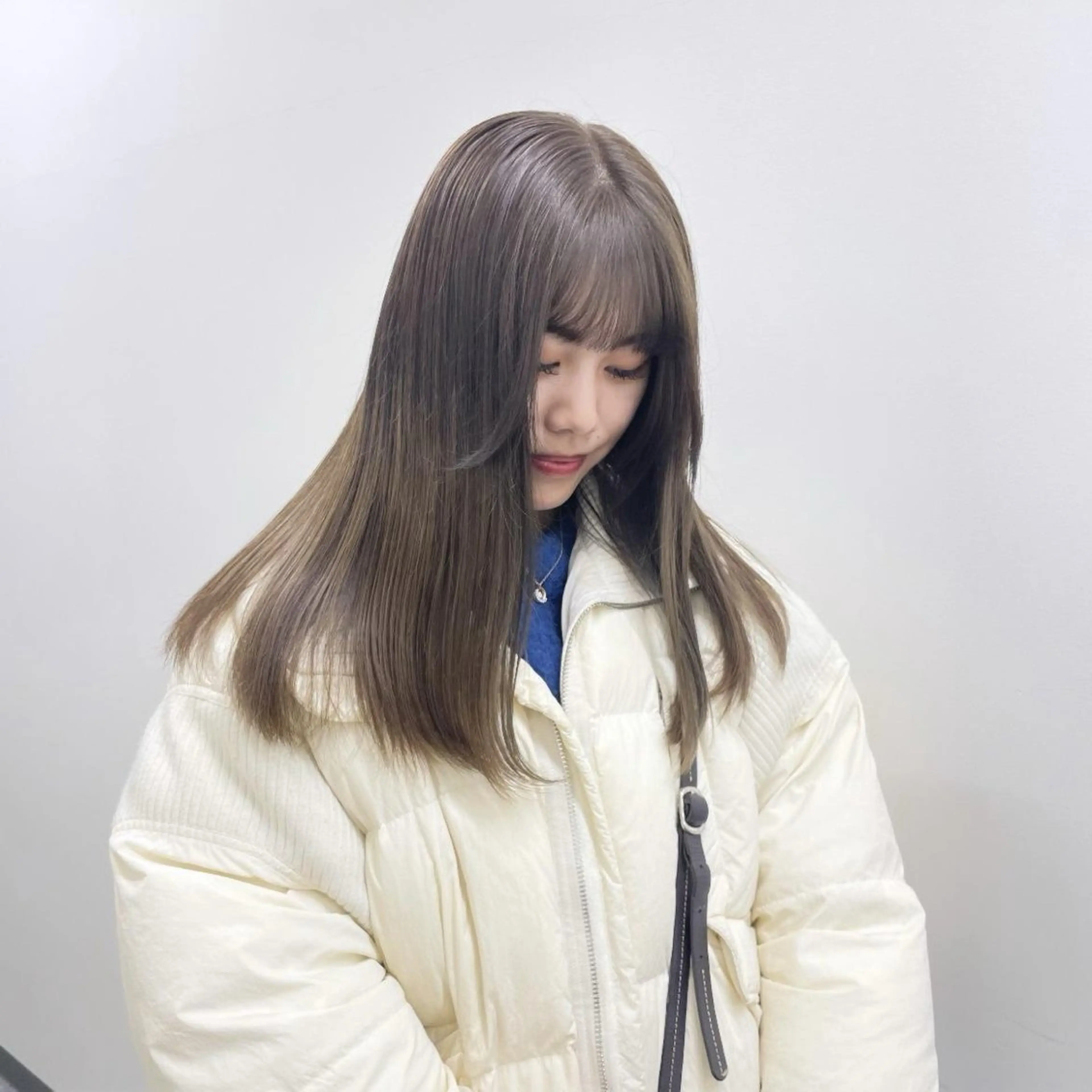 ロング カラー ベージュカラー 透明感カラー ヘアカラー ❄️透明感カラー / ハイトーン❄️WAOのヘアスタイル