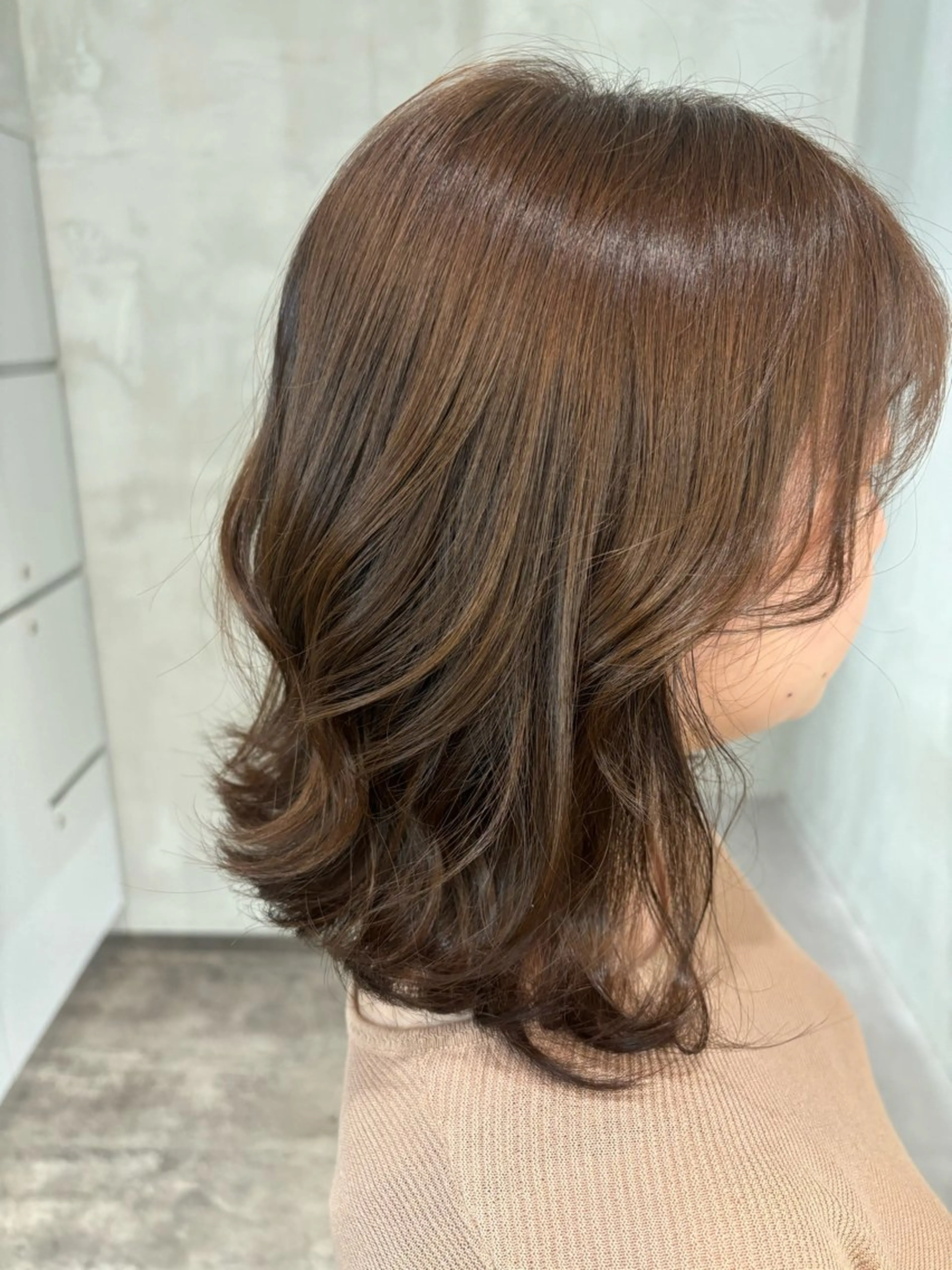 【新規】アディクシー透明感カラー＋TOKIO TR（赤み消し/暗髪）の写真