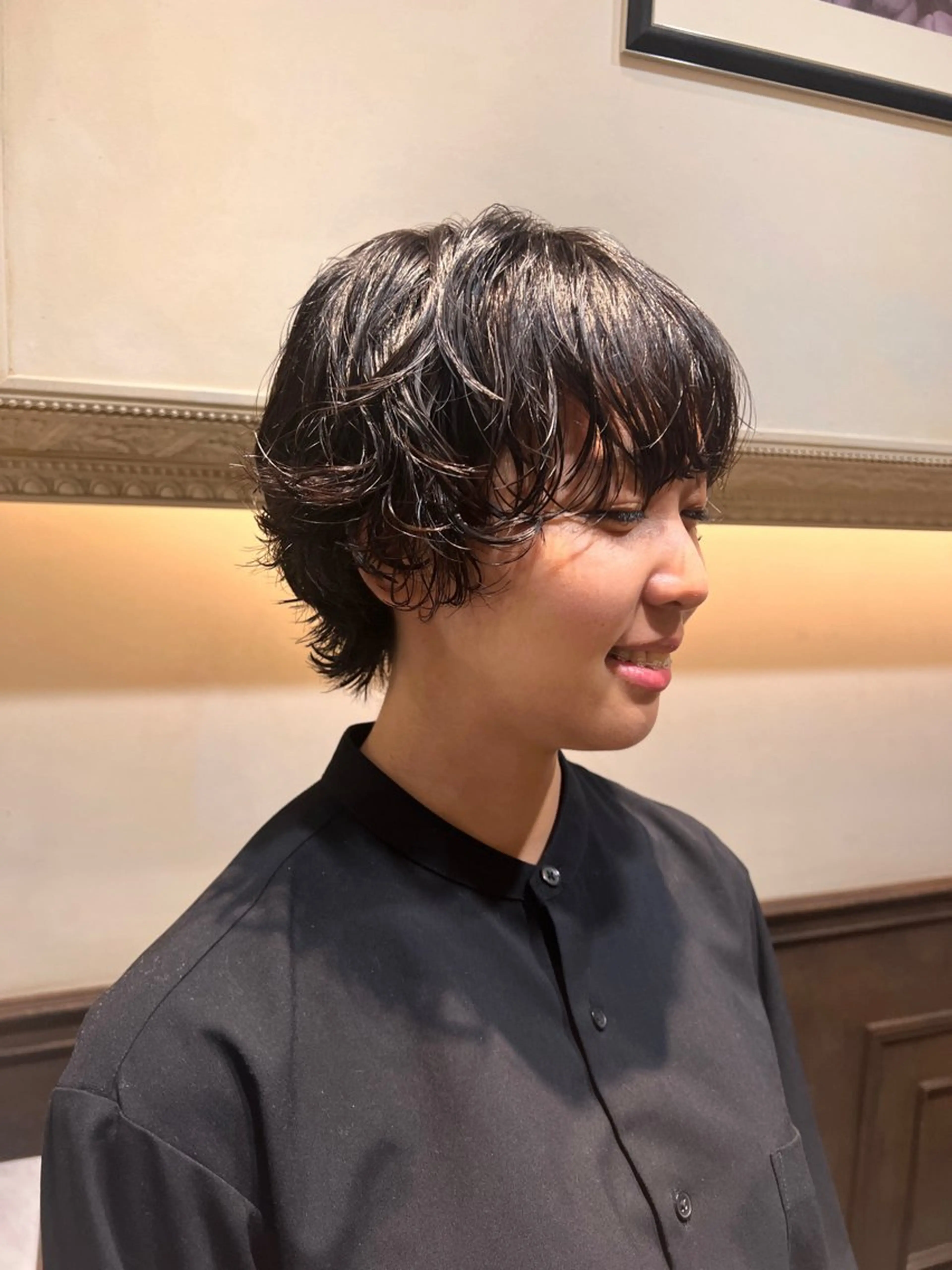 ショート パーマ MINX中村 公亮/デザインパーマのヘアスタイル