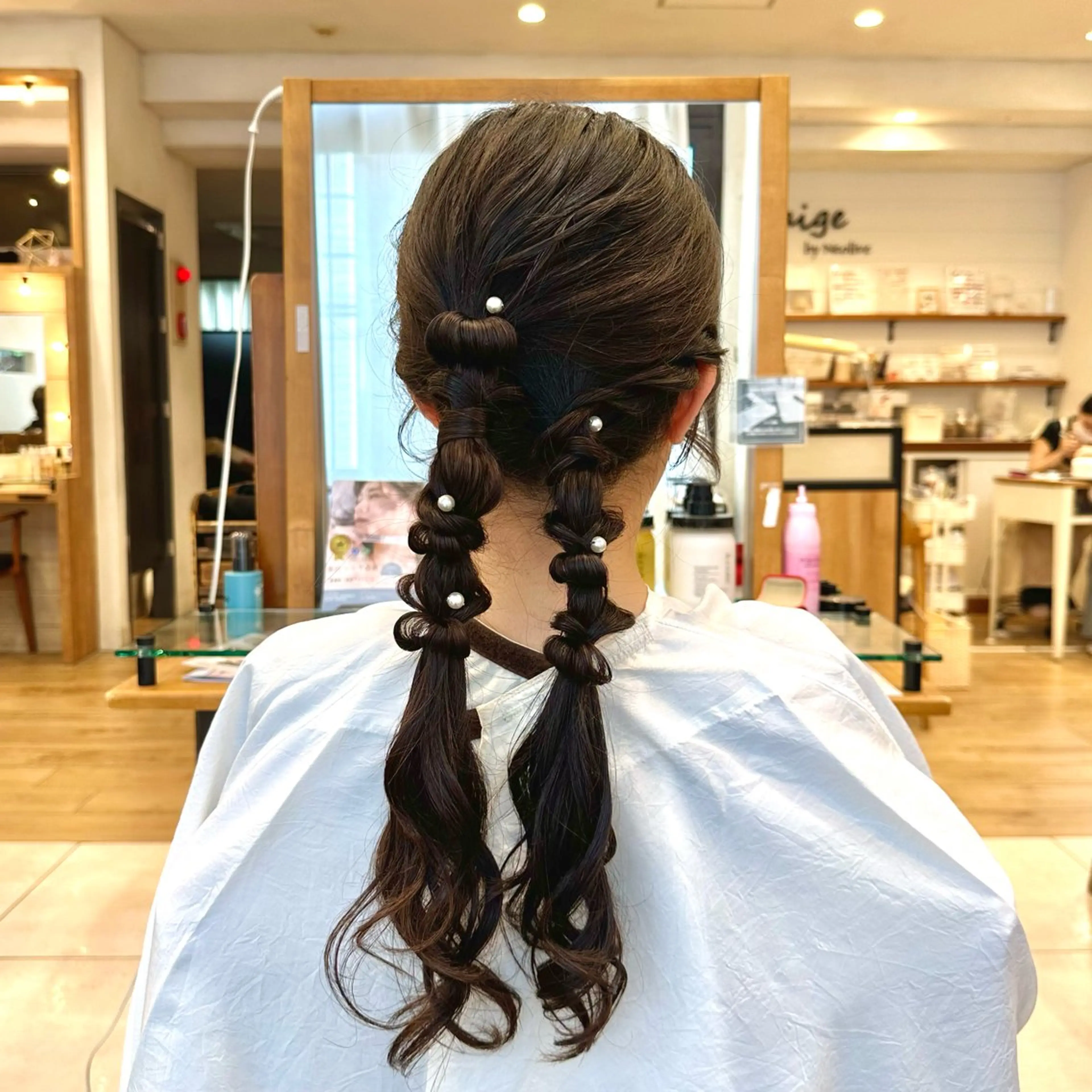 ロング ヘアアレンジ nanae 🌷のヘアスタイル
