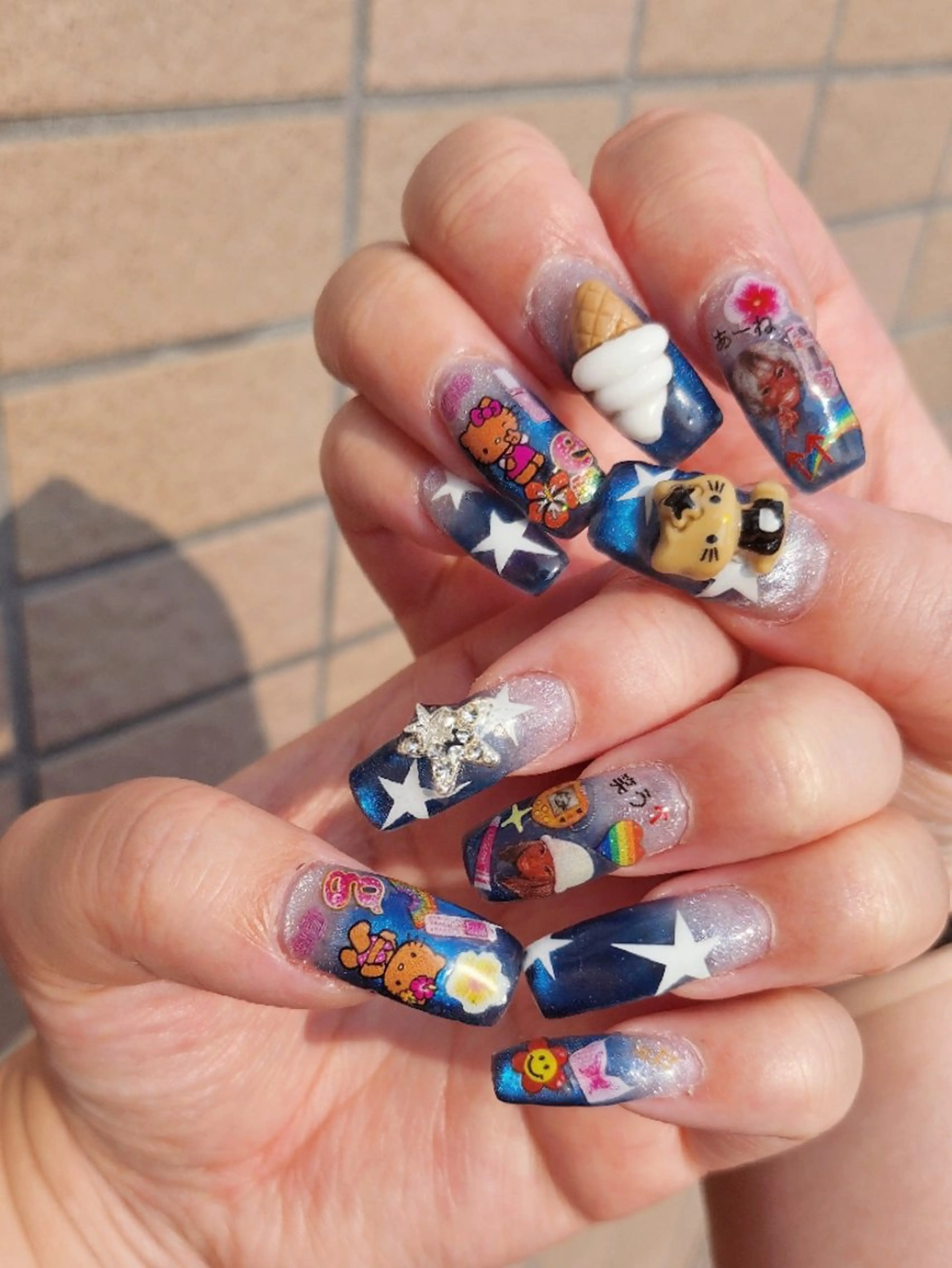 ネイル ハンドネイル 💜bora .のネイルデザイン