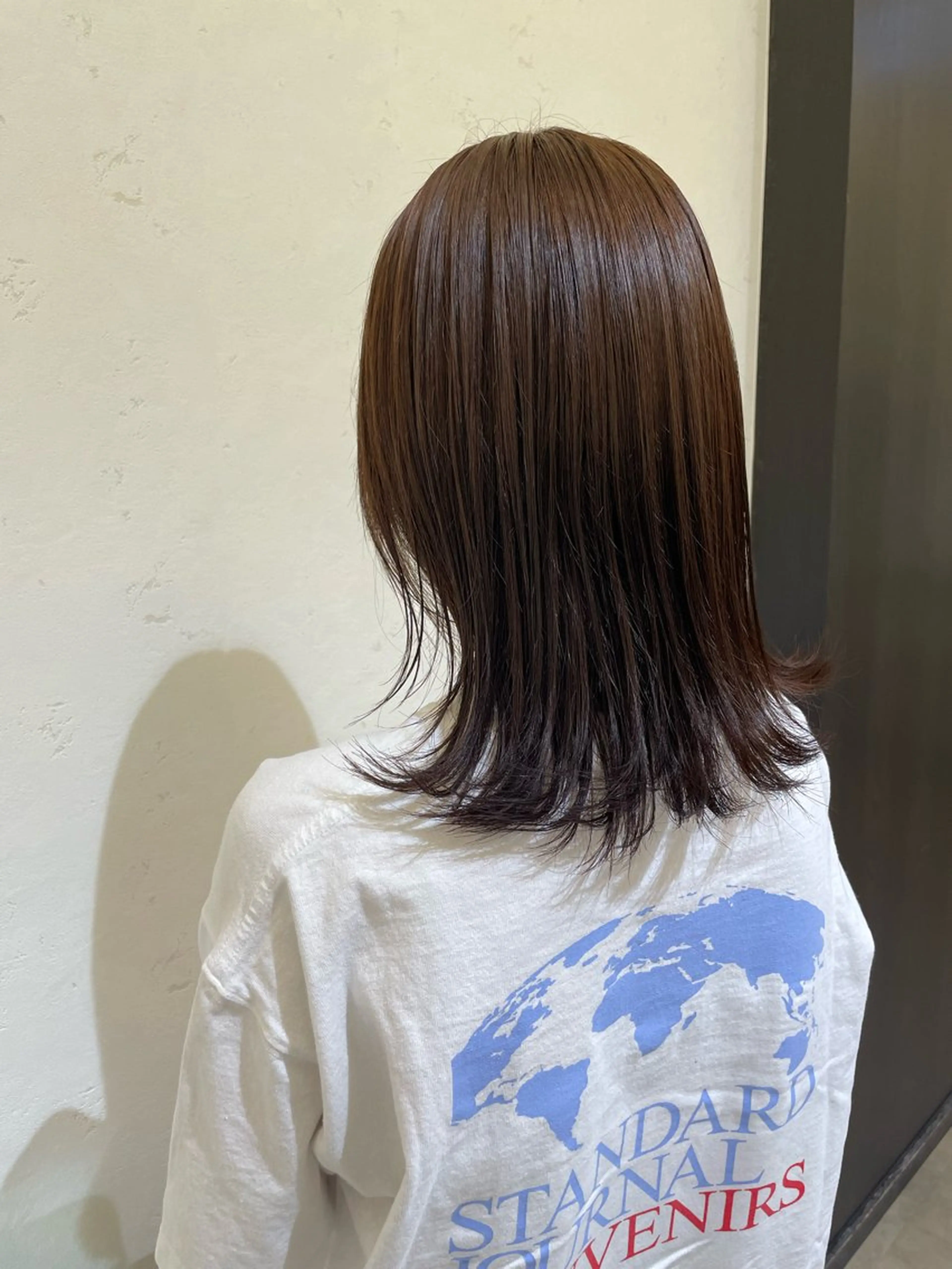 ミディアム カラー カット ヘアカラー トリートメント TOKO Rimのヘアスタイル