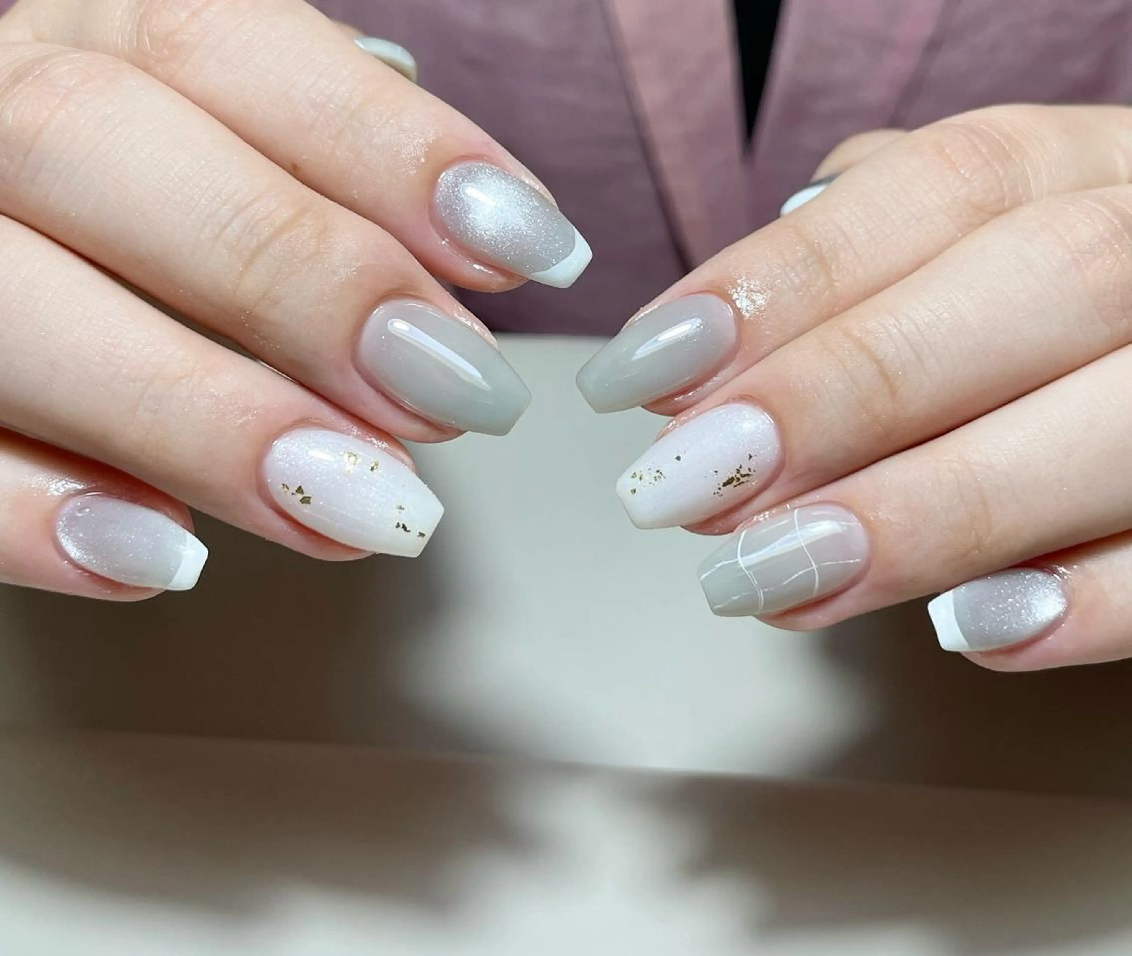 ネイル ハンドネイル ハンドケア 🍑 momo_nailのネイルデザイン