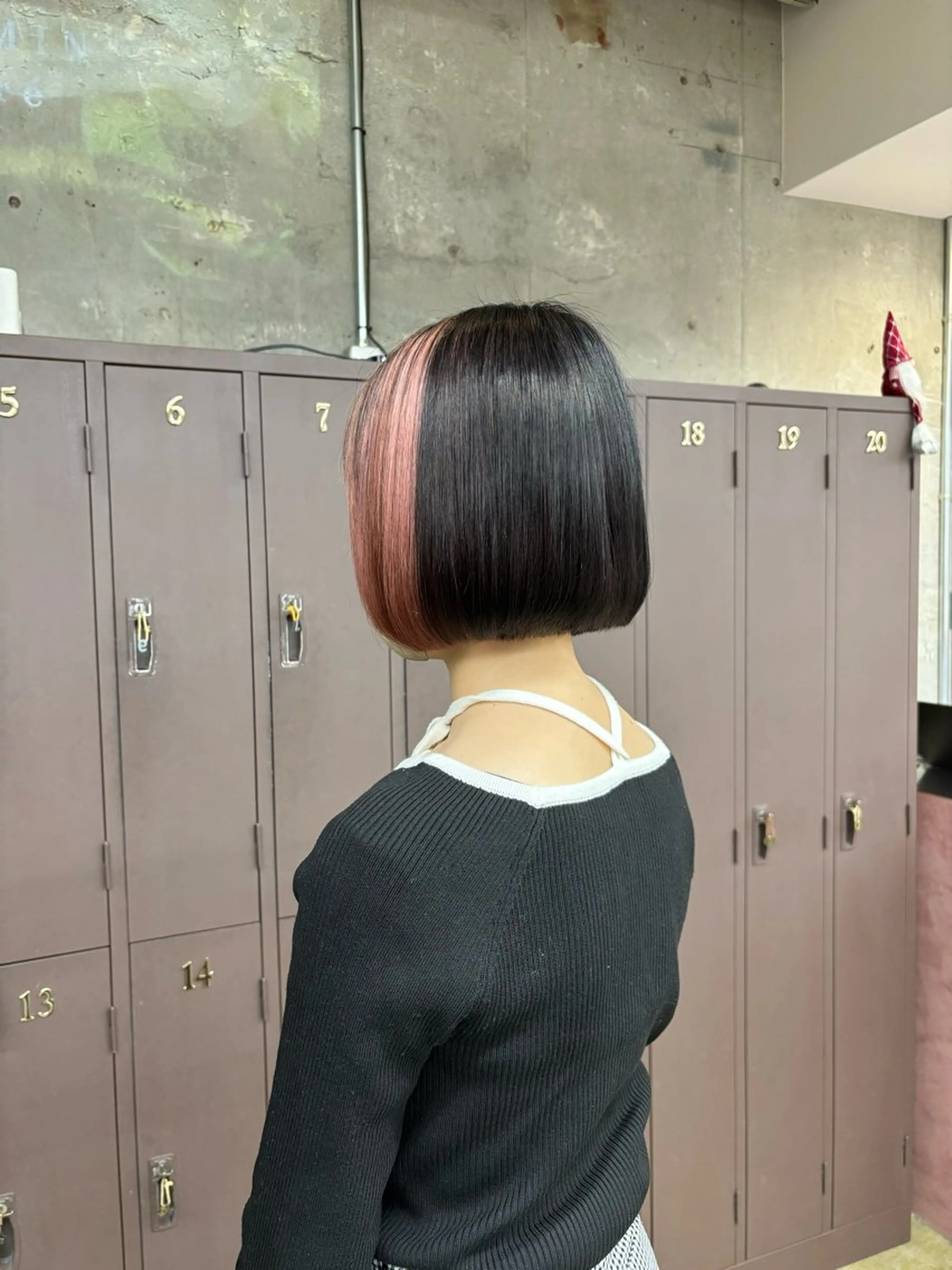 ミディアム ヘアカラー 宮崎 わか菜/透明感カラーのヘアスタイル