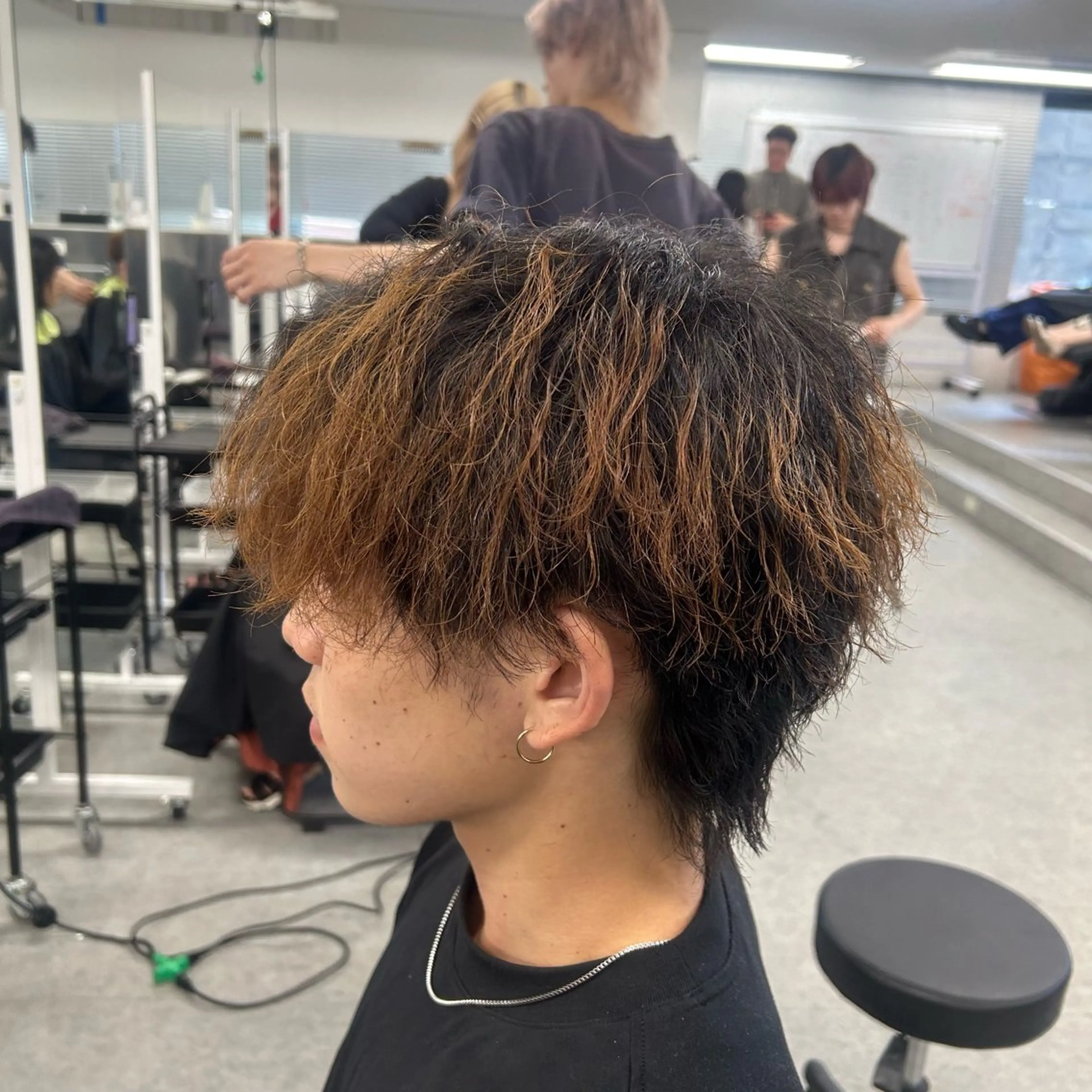 ショート パーマ メンズ 🖤Ayumi🖤 メンズ特化❤️‍🔥のヘアスタイル