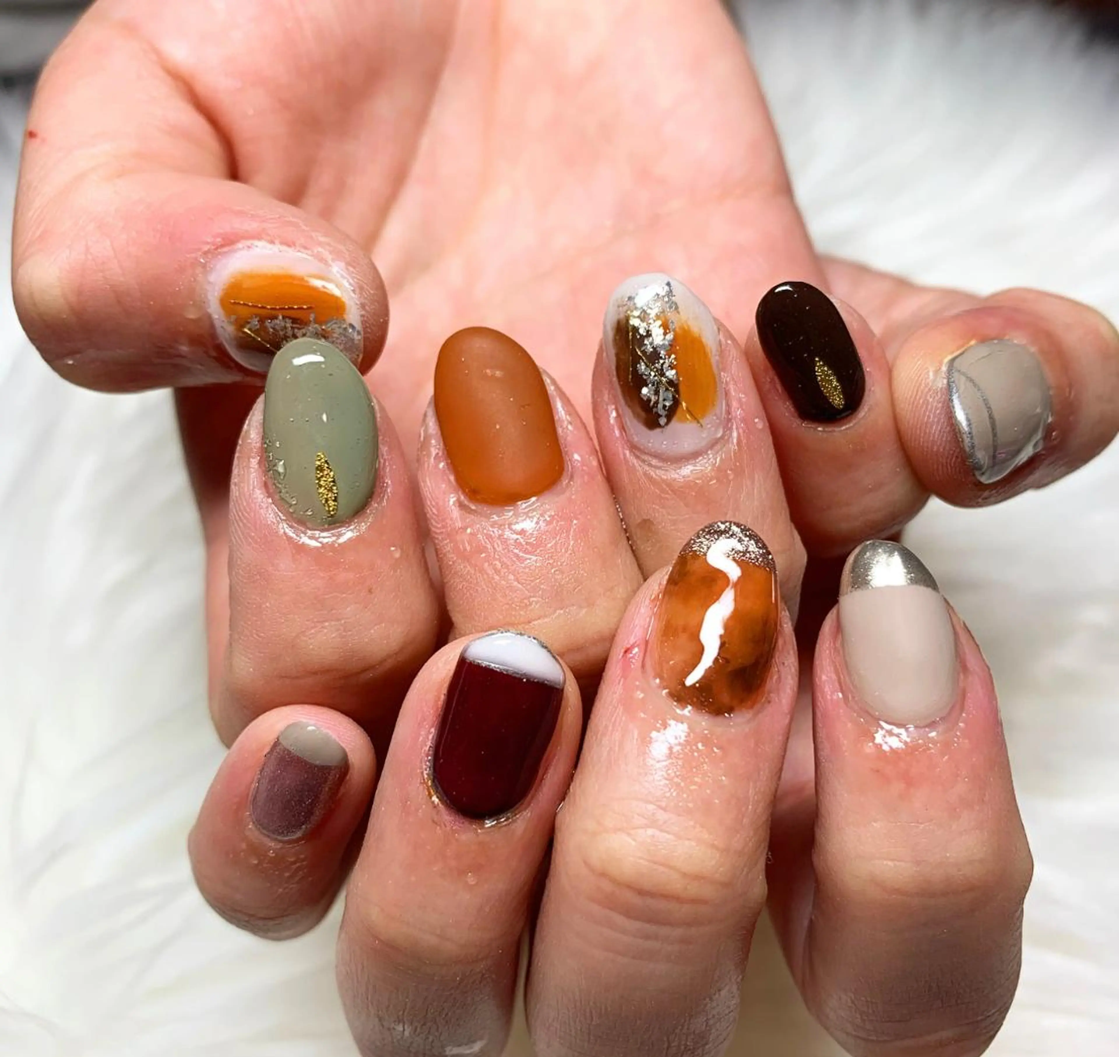 ネイル 駒月 明日香のネイルデザイン