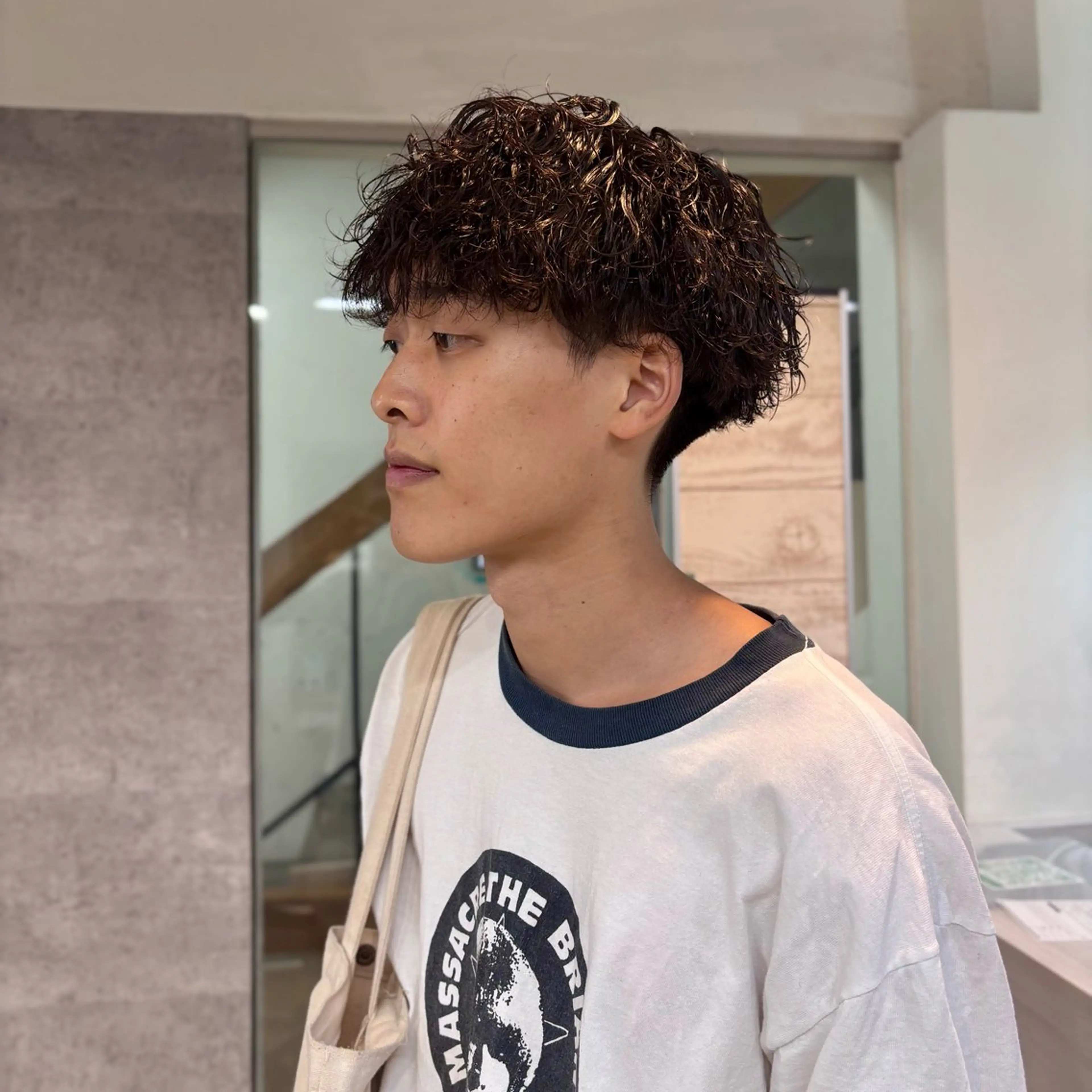 新規様限定【骨格矯正カット+スパイラルパーマ】スパシャンプーで癒しを🎈ご自宅での再現性を高めるセットのレクチャー付き♪の写真