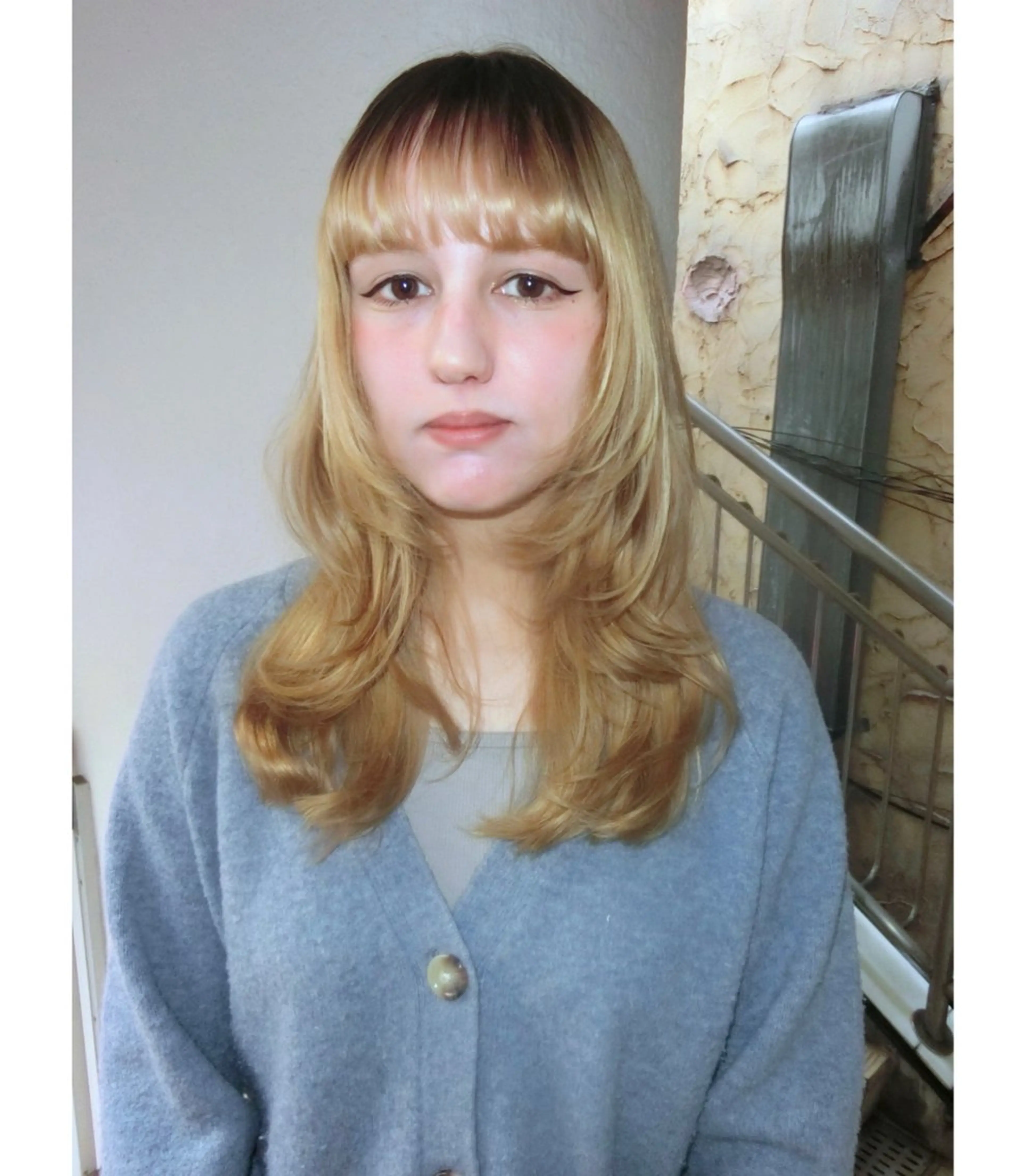 セミロング レイヤーカット ハッシュカット/ MAYAのヘアスタイル