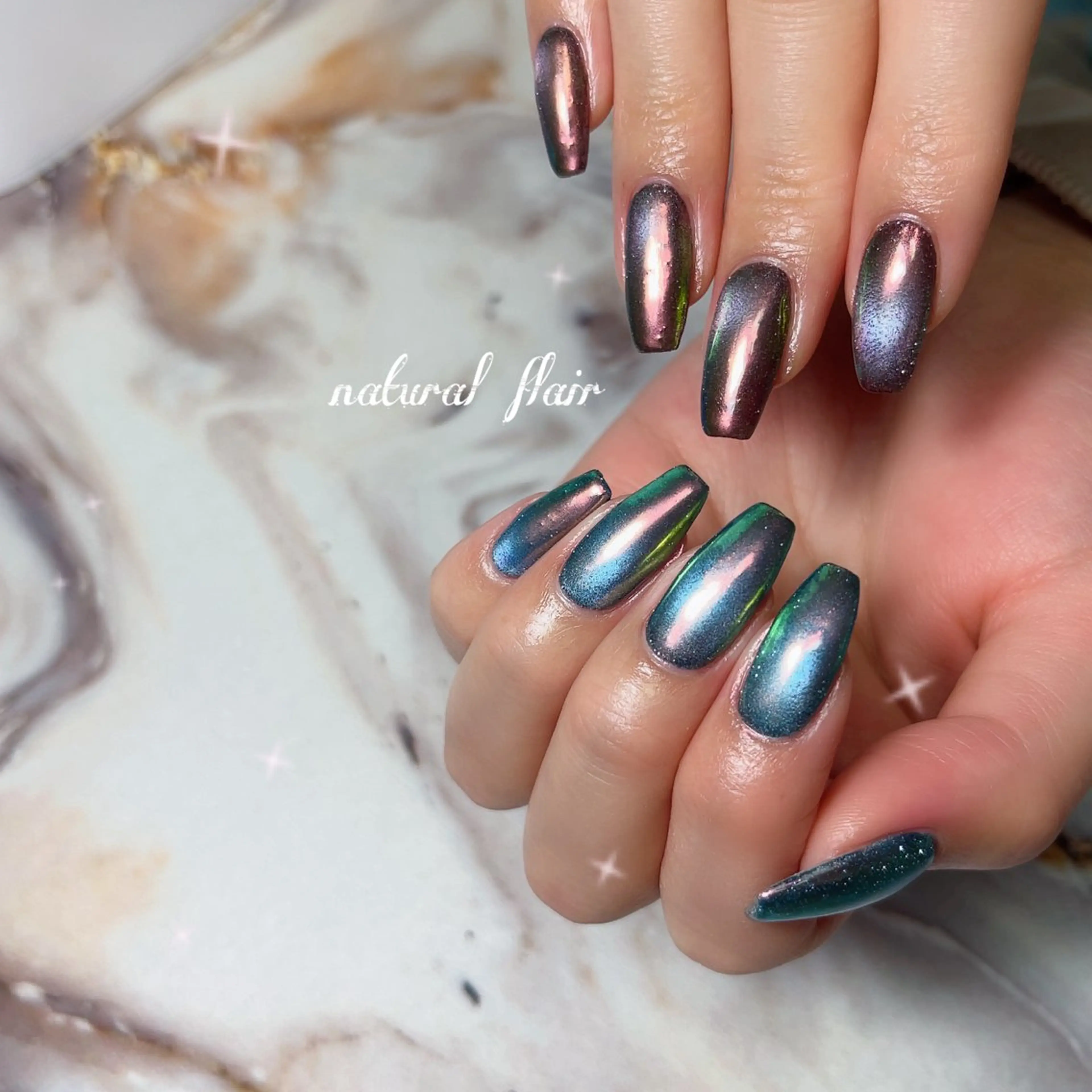 ネイル natural flairのネイルデザイン