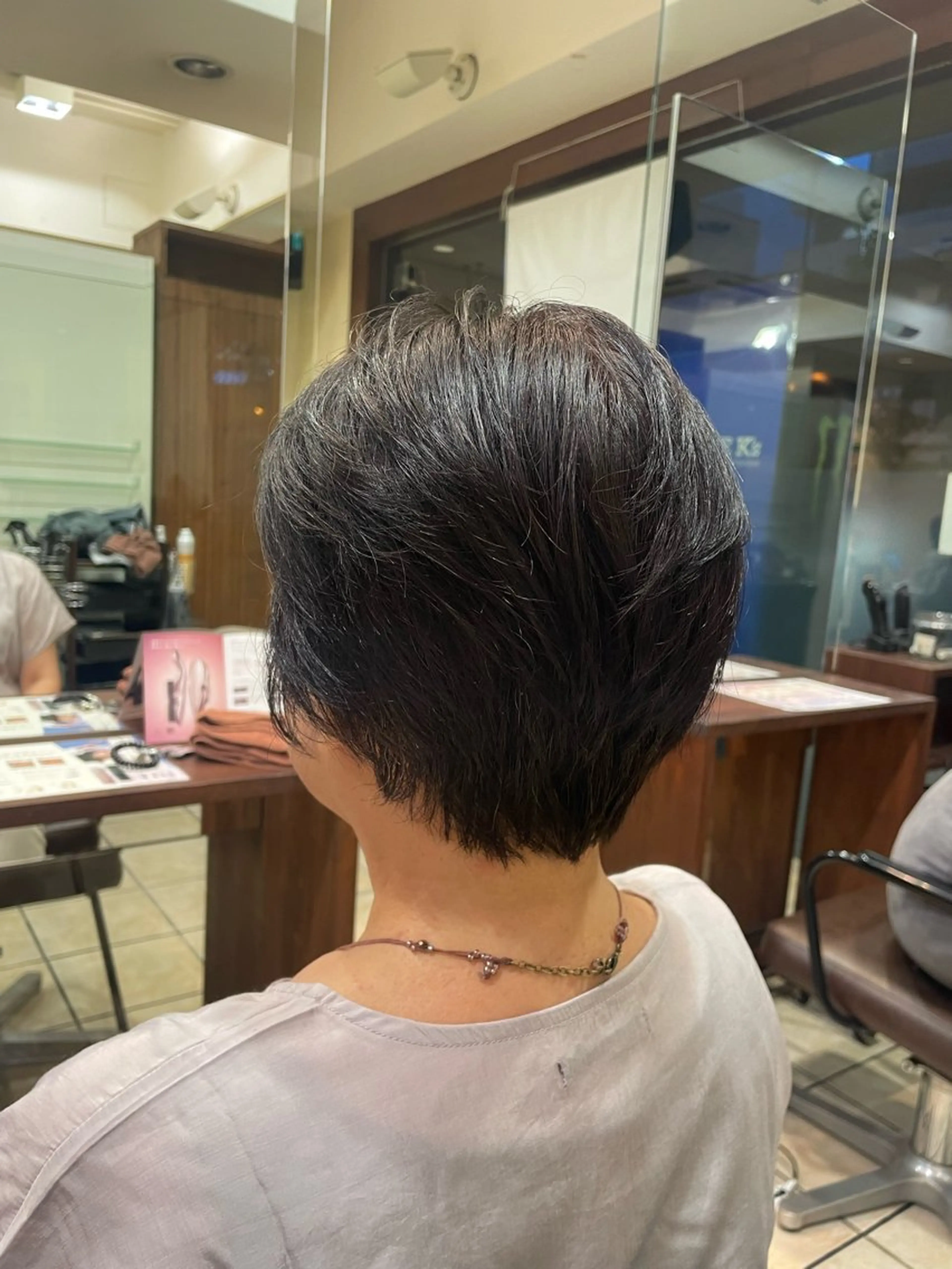 ショート 桑田 新菜のヘアスタイル