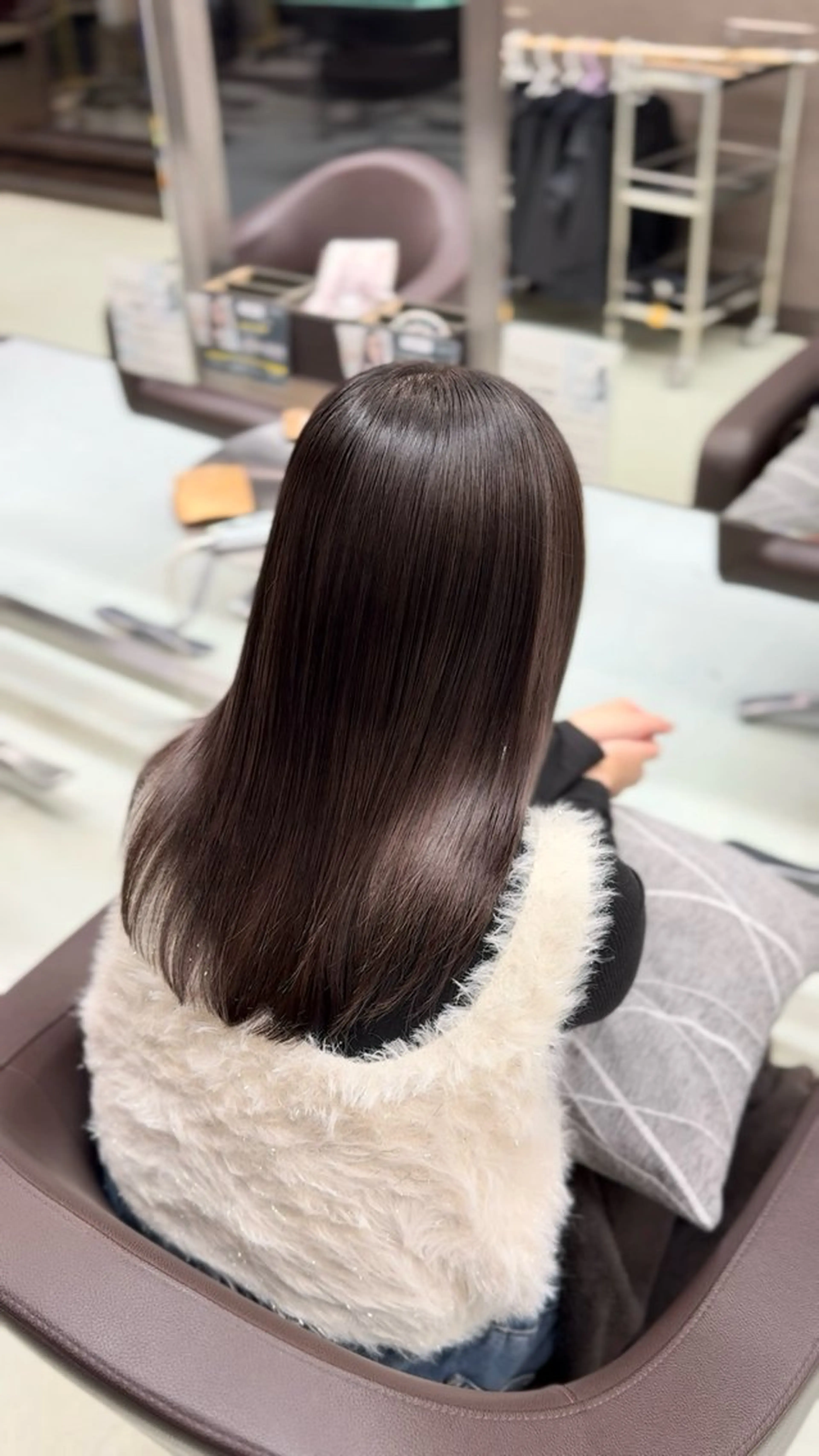 ミディアム カラー カット ヘアカラー トリートメント 美髪矯正✨美髪特化 /新井優馬のヘアスタイル