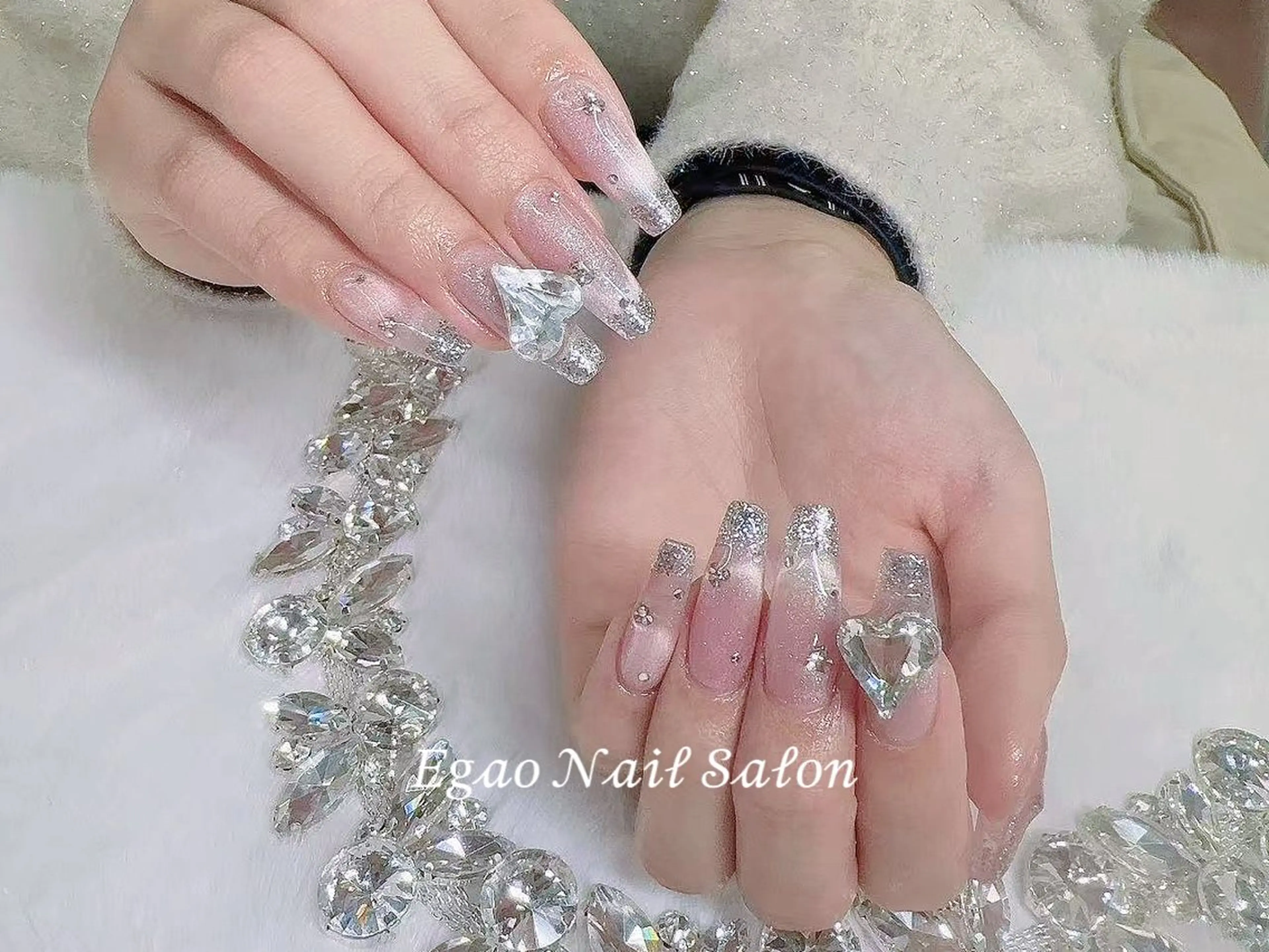 ネイル アートネイル フットネイル フレンチネイル ジェルネイル 持ち込み ハンドネイル Egao Nail Salonのネイルデザイン