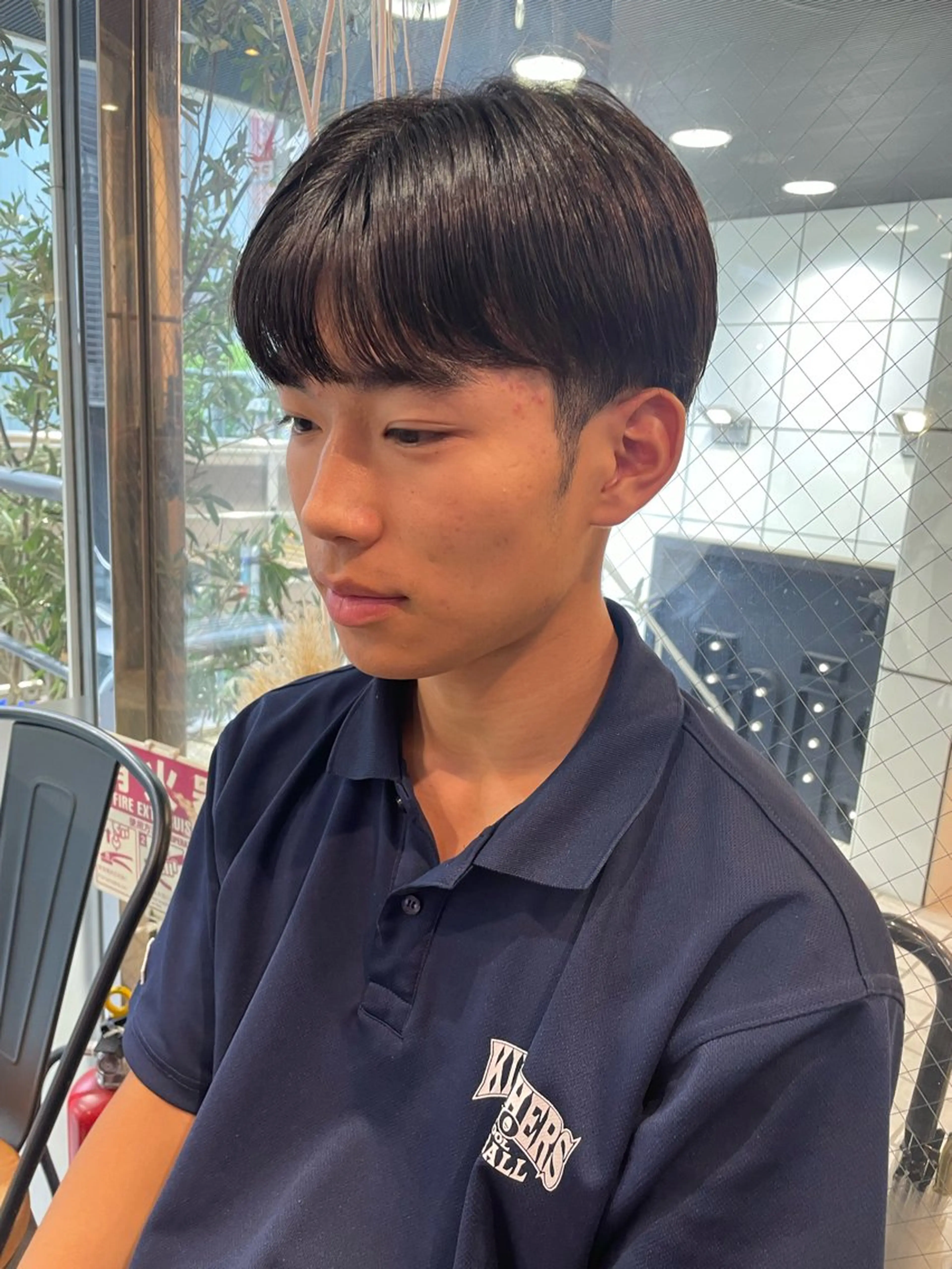 メンズ メンズハイトーン メンズパーマ 学生（メンズ向け） カット メンズ/艶髪/カラー サクラ🌸のヘアスタイル