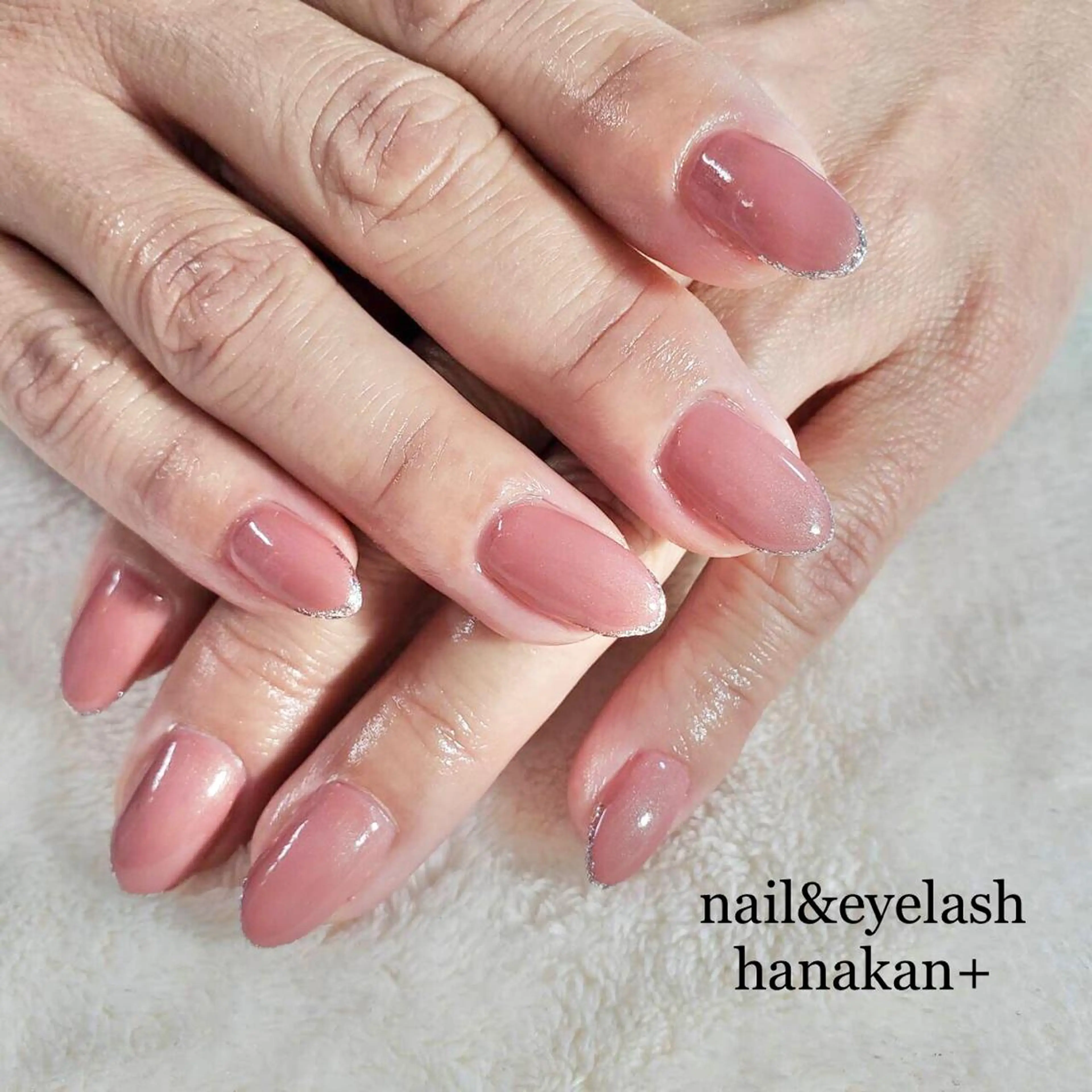 ネイル ラメ(グリッター) ハンドネイル S Fumiのネイルデザイン