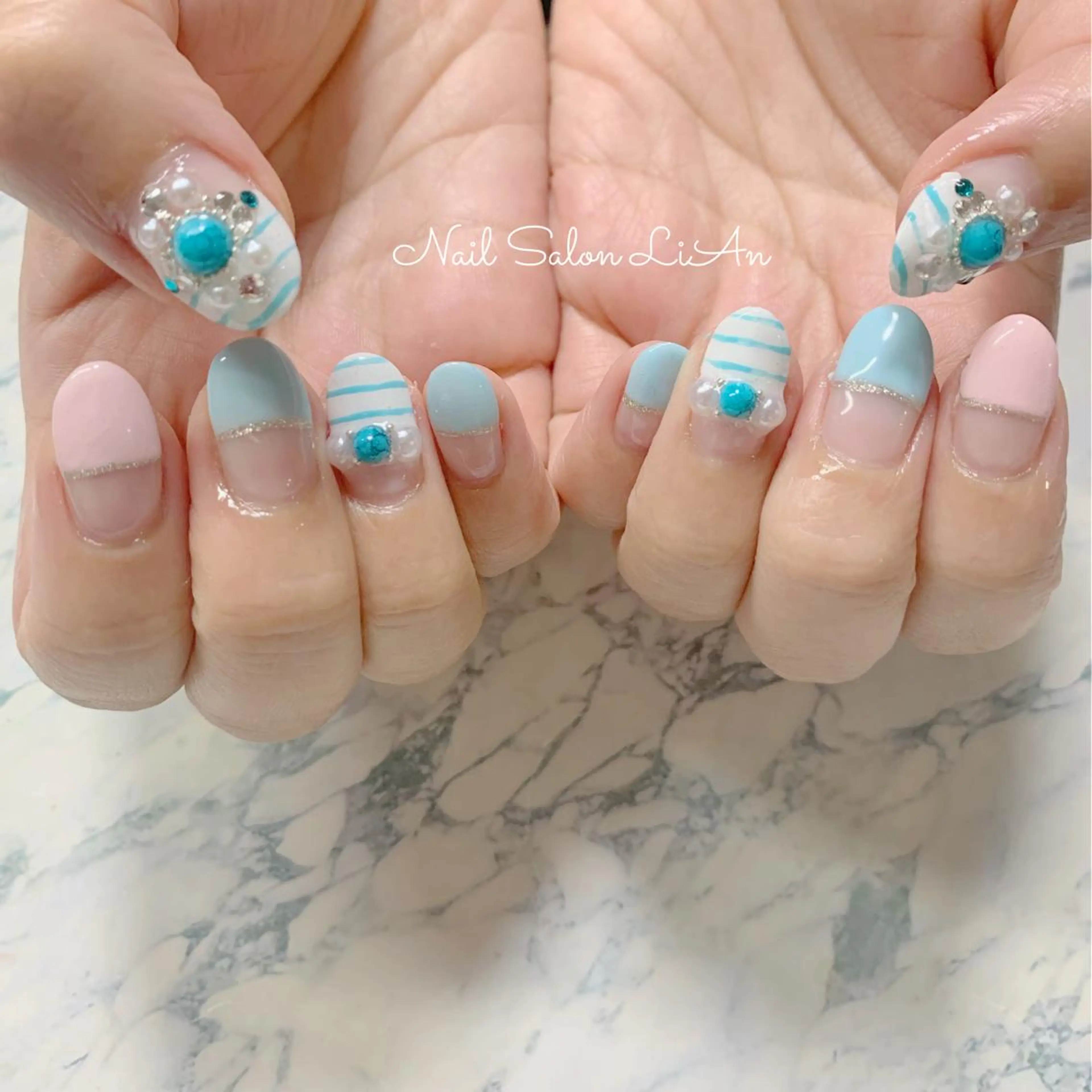 ネイル ハンドネイル NailSalon LiAnのネイルデザイン