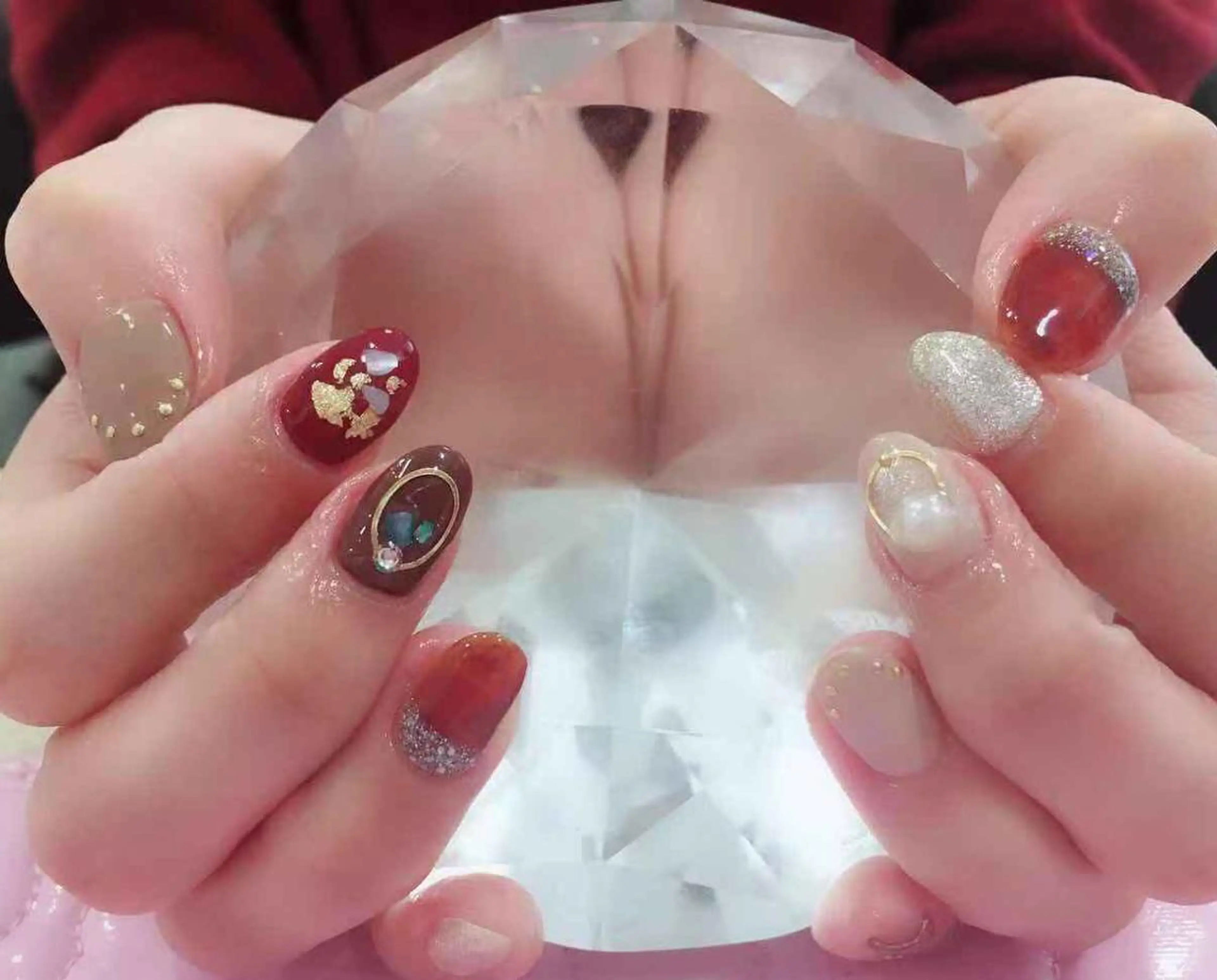 ネイル AB マツエクネイルサロンのネイルデザイン