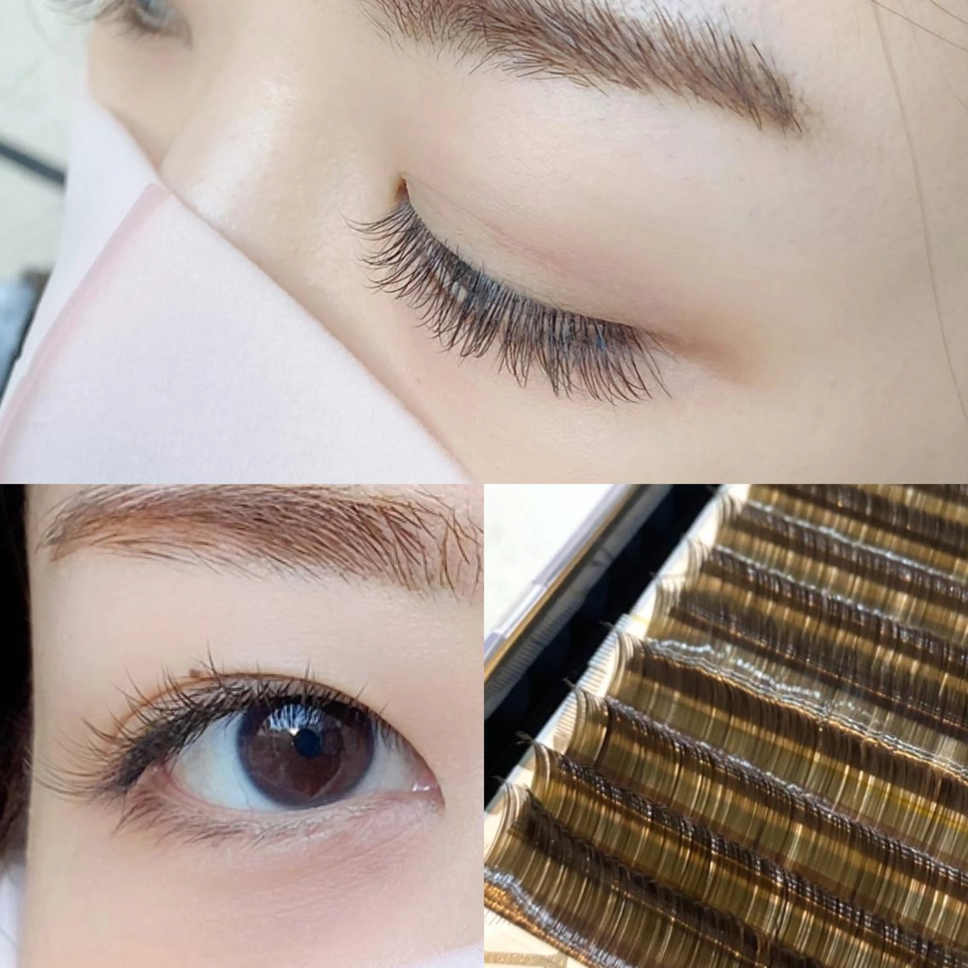 マツエク・マツパ カラーマツエク フラットラッシュ LANDbygrow所属・okumura mのマツエク・マツパデザイン