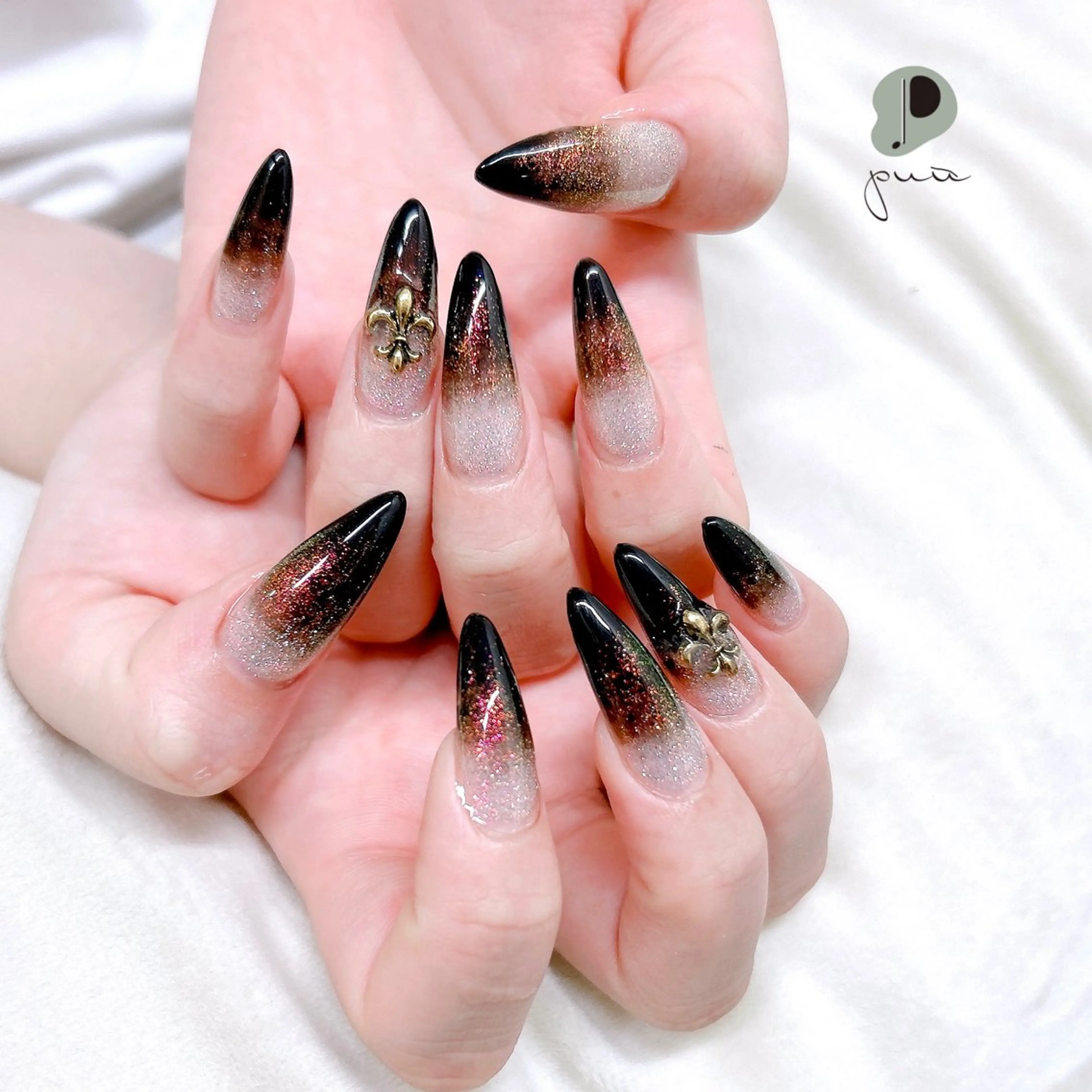 【オフあり/スカルプネイル】グラデーションネイルの写真