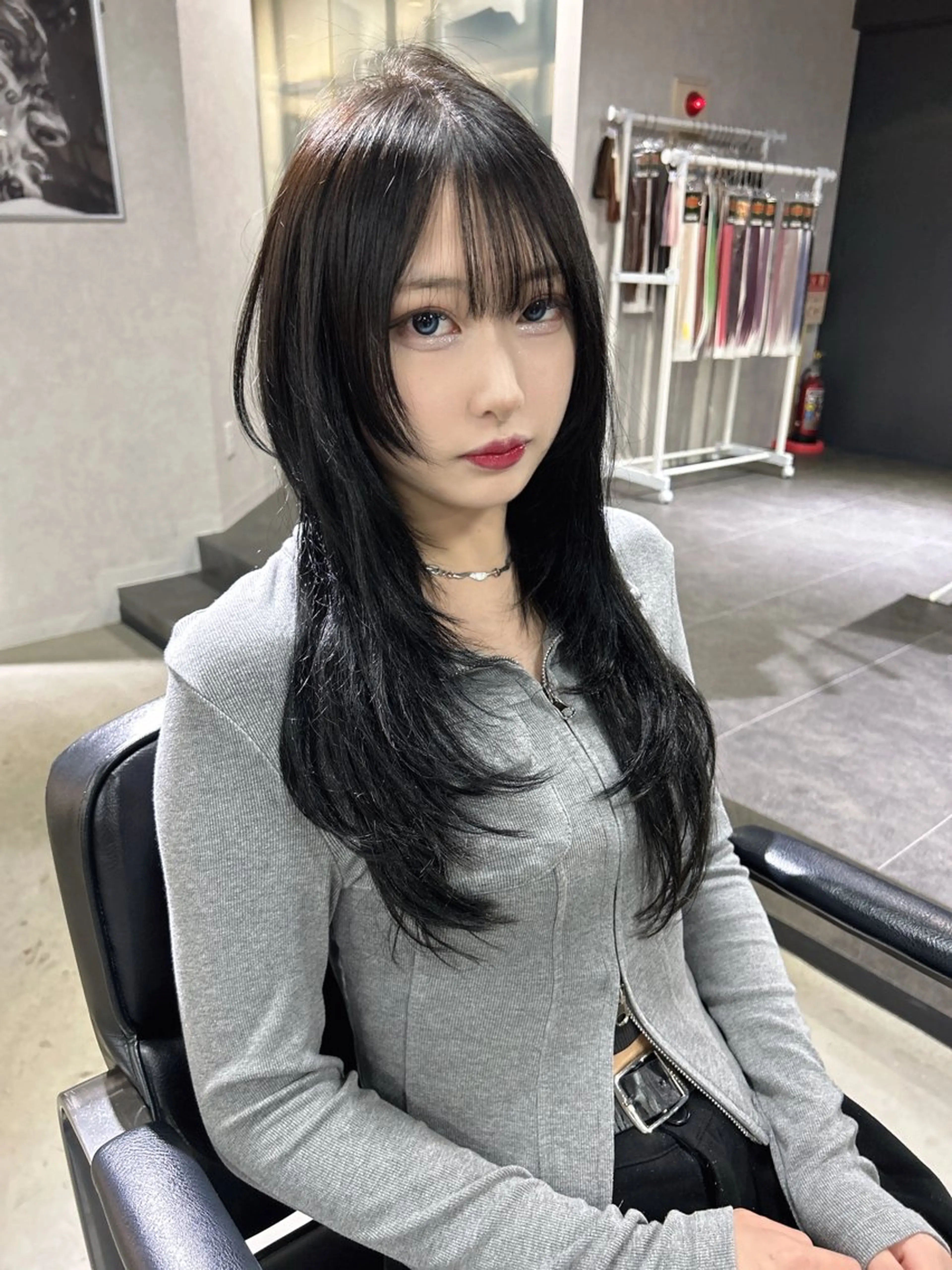 ロング カット 髪質改善大阪/ 酸性縮毛矯正/ゆうとのヘアスタイル