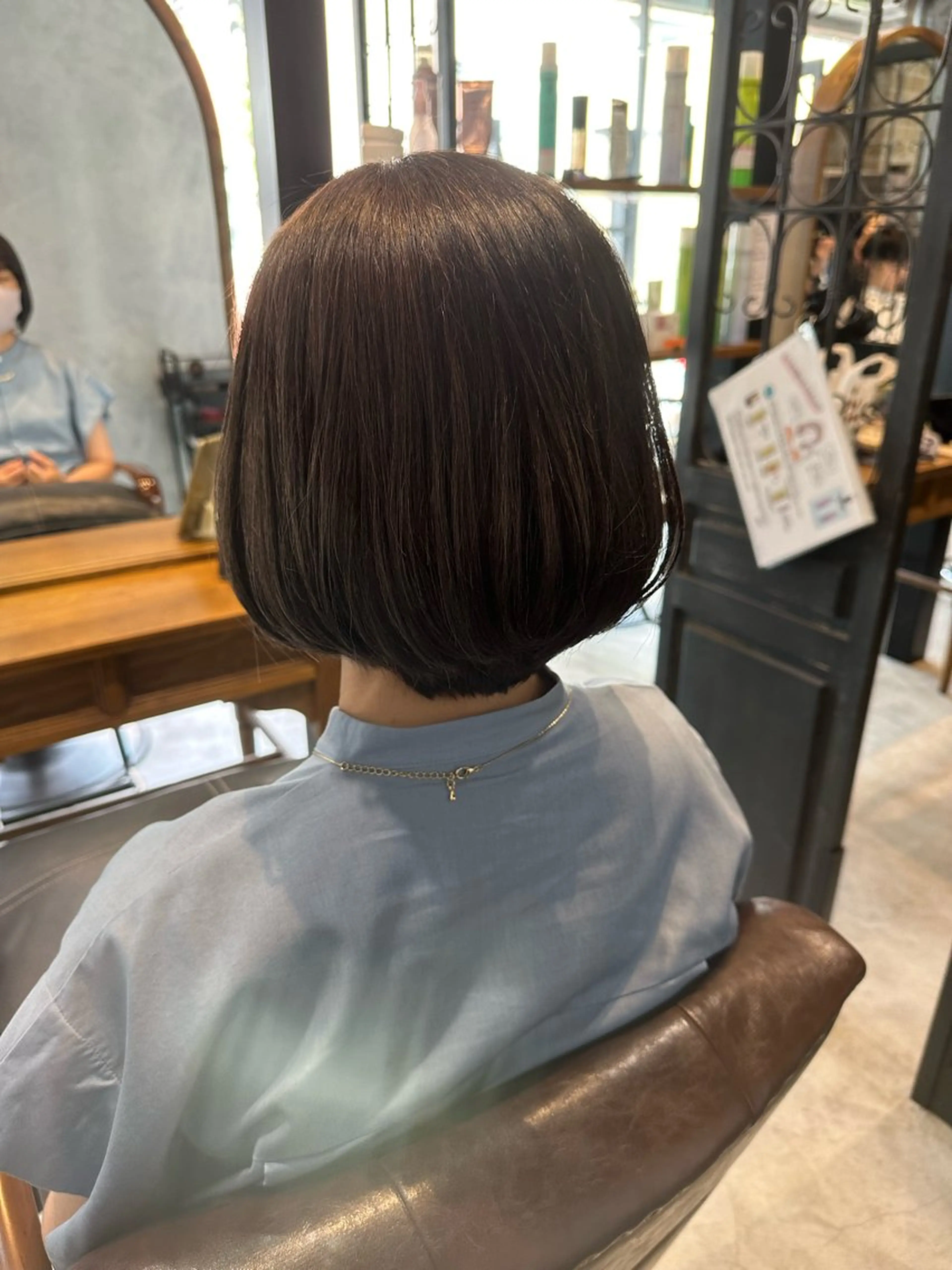 ミディアム ボブ Mora Hair Salon所属・Haruka 神楽坂のヘアスタイル