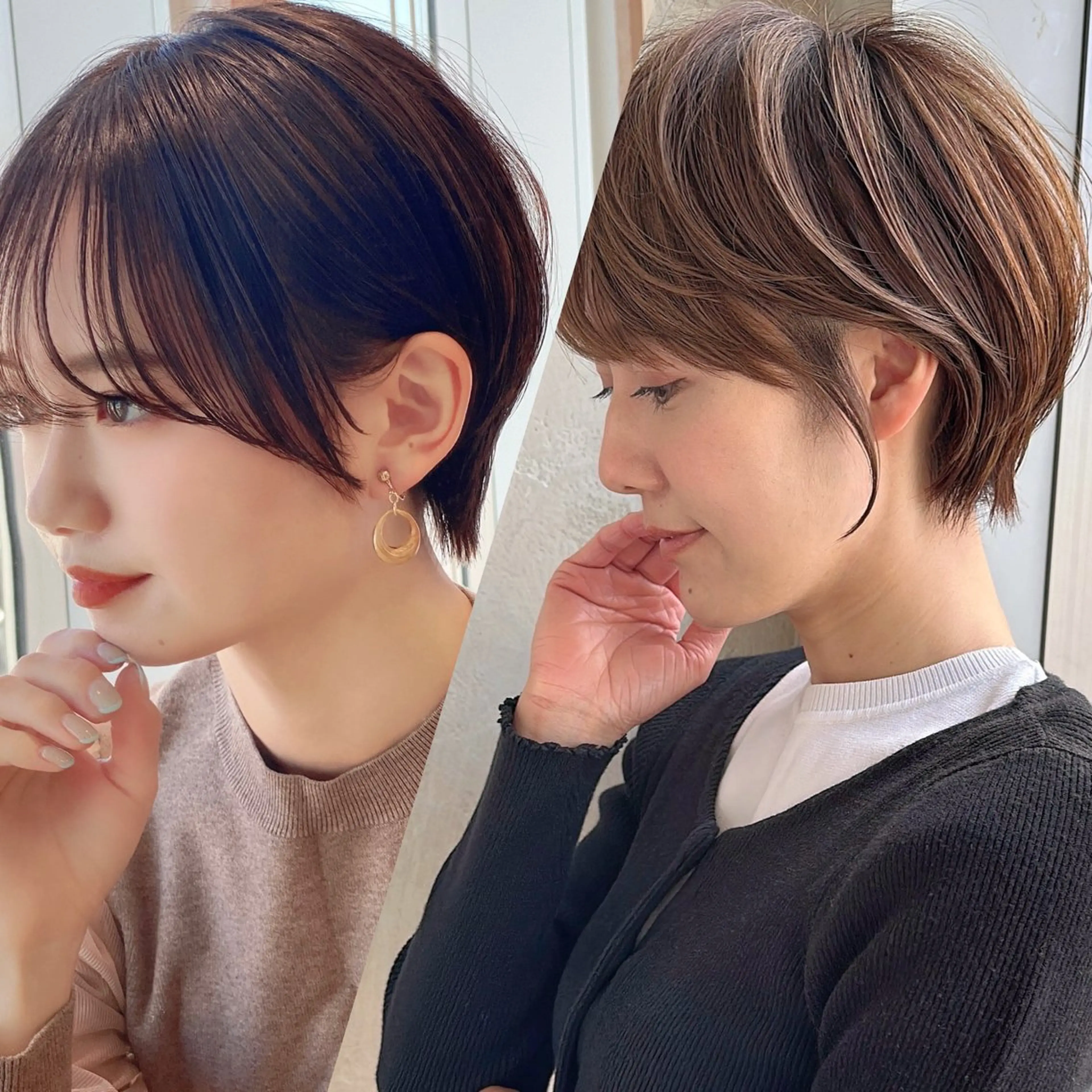 ショート カラー ショートボブ ボブ 似合わせカット ショートヘア 小顔カット カット ヘアカラー トリートメント ショート、ボブの神✨ 峯朋也✂︎✨のヘアスタイル