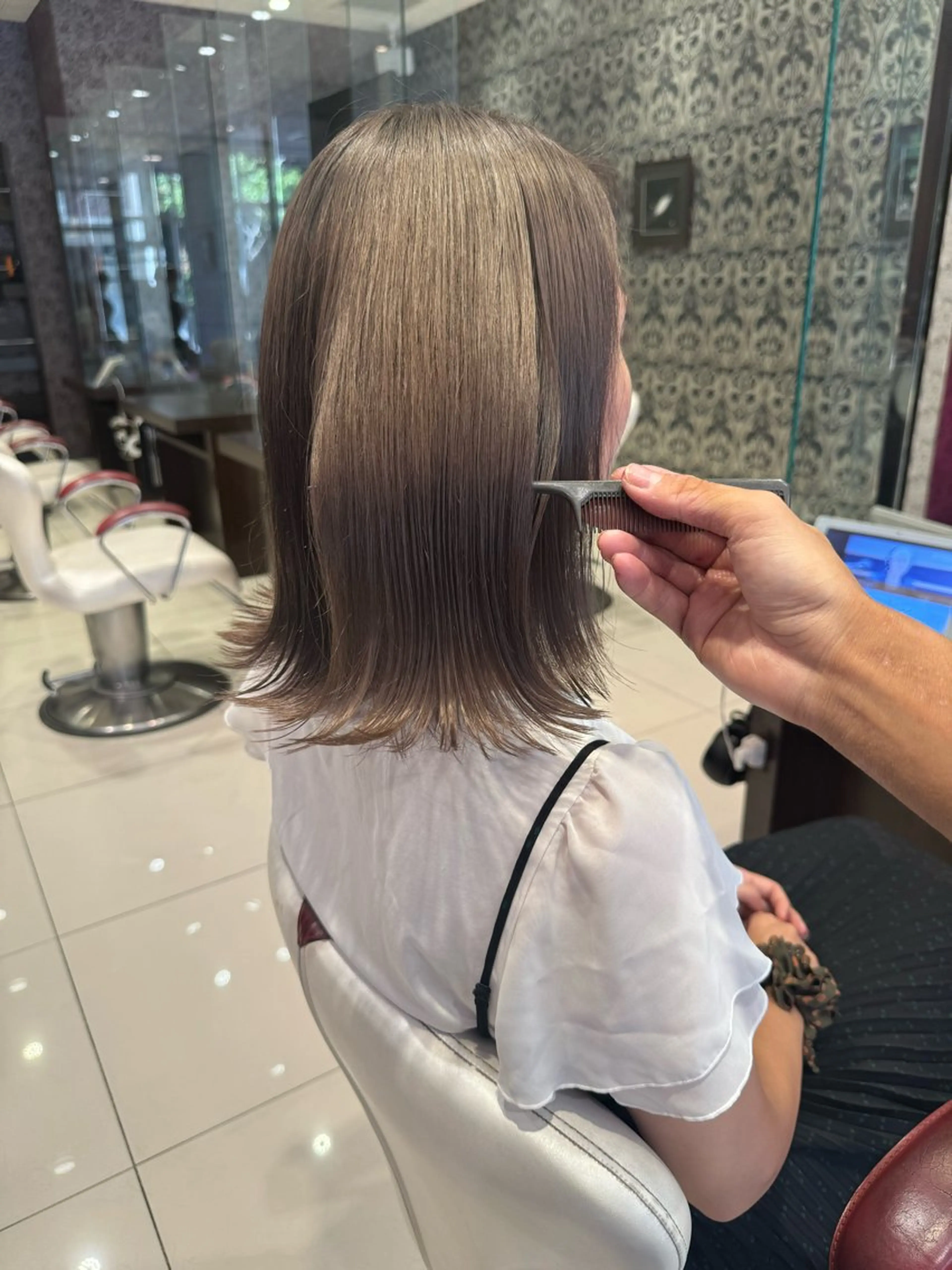 ショート ヘアカラー 12月空きあり 上野颯太のヘアスタイル