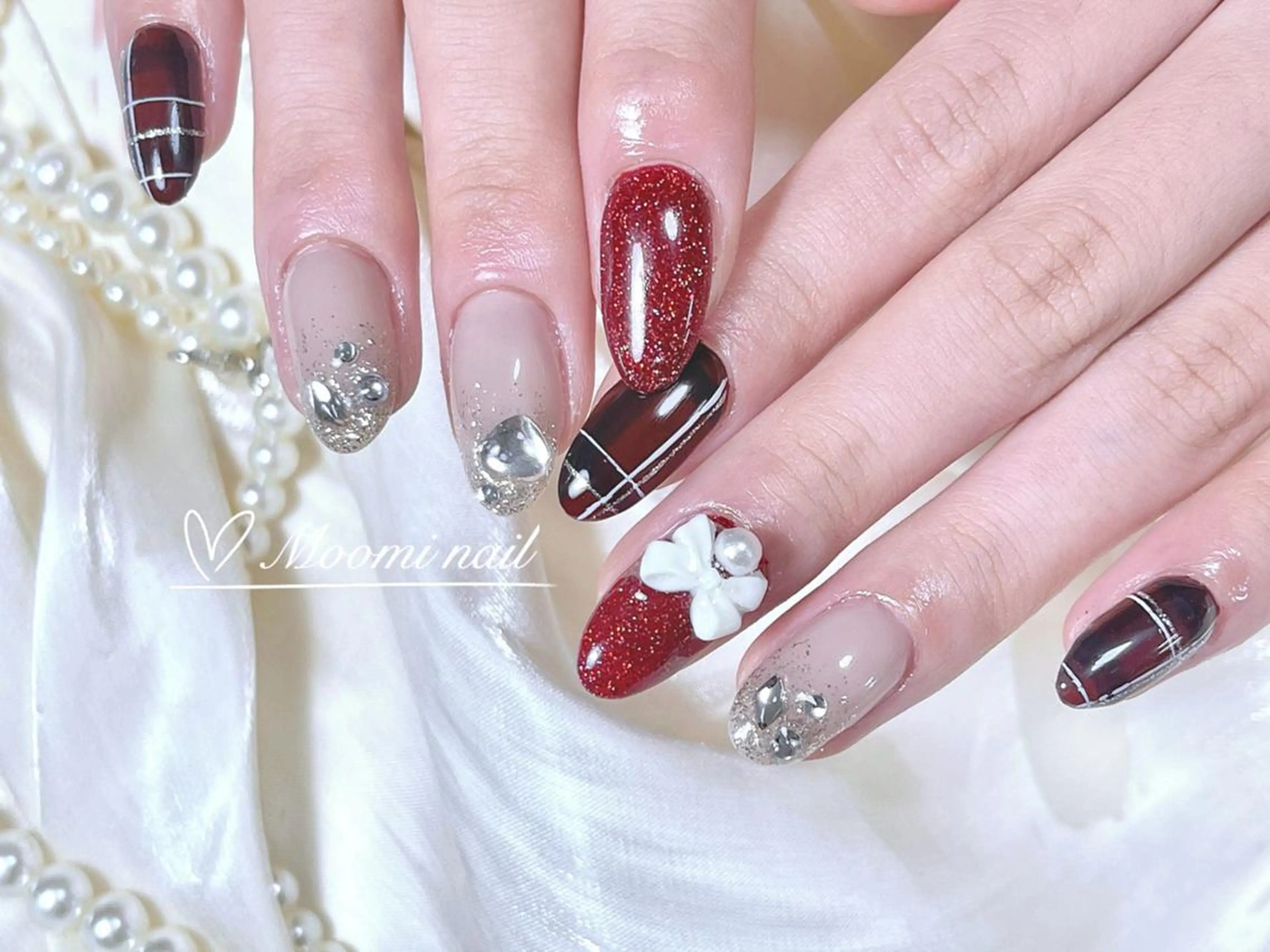 ネイル ハンドネイル moomi nail スカルプ専門のネイルデザイン
