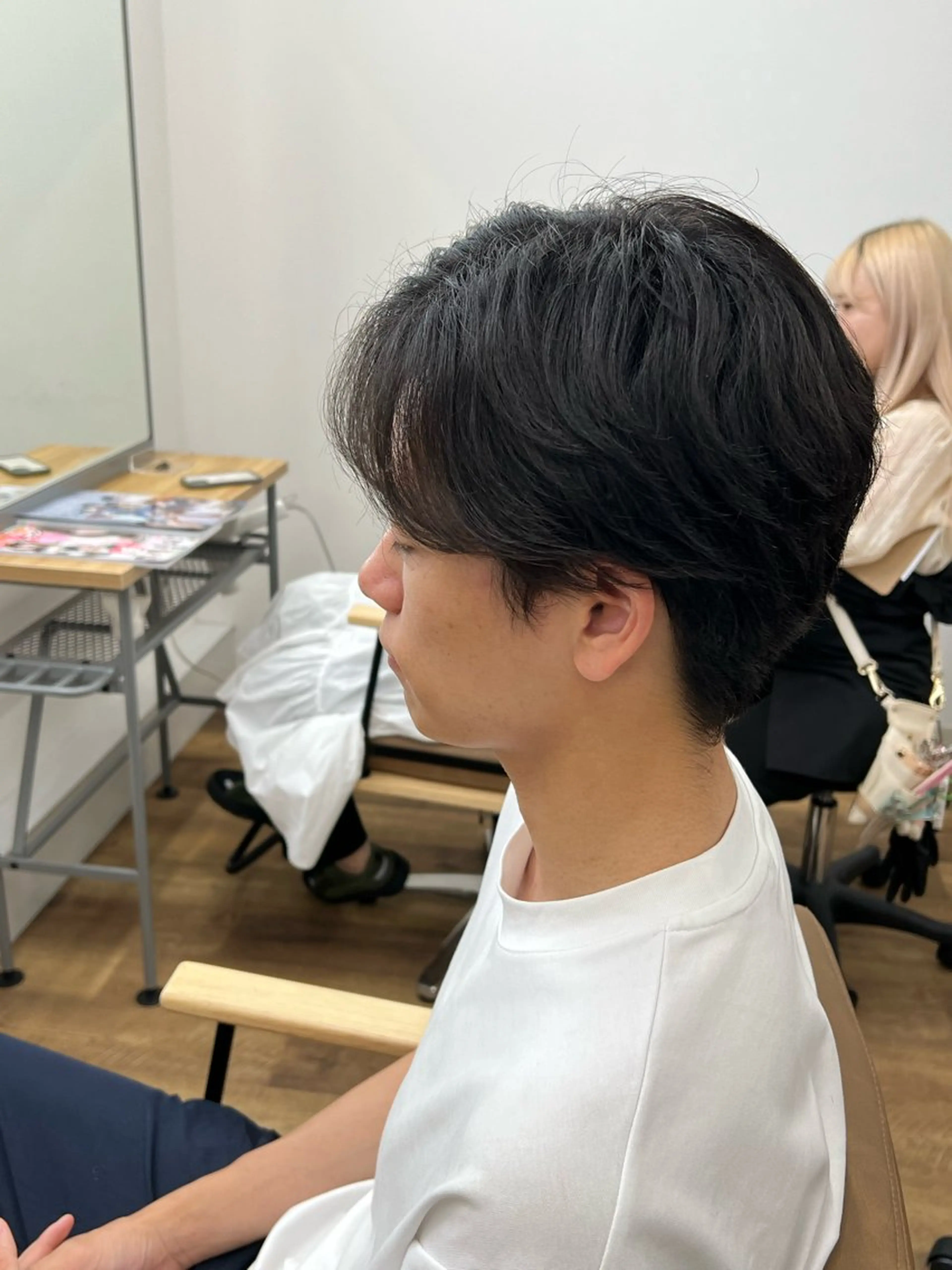 メンズ カット シンヤ/梅田/茶屋町 髪質改善のヘアスタイル