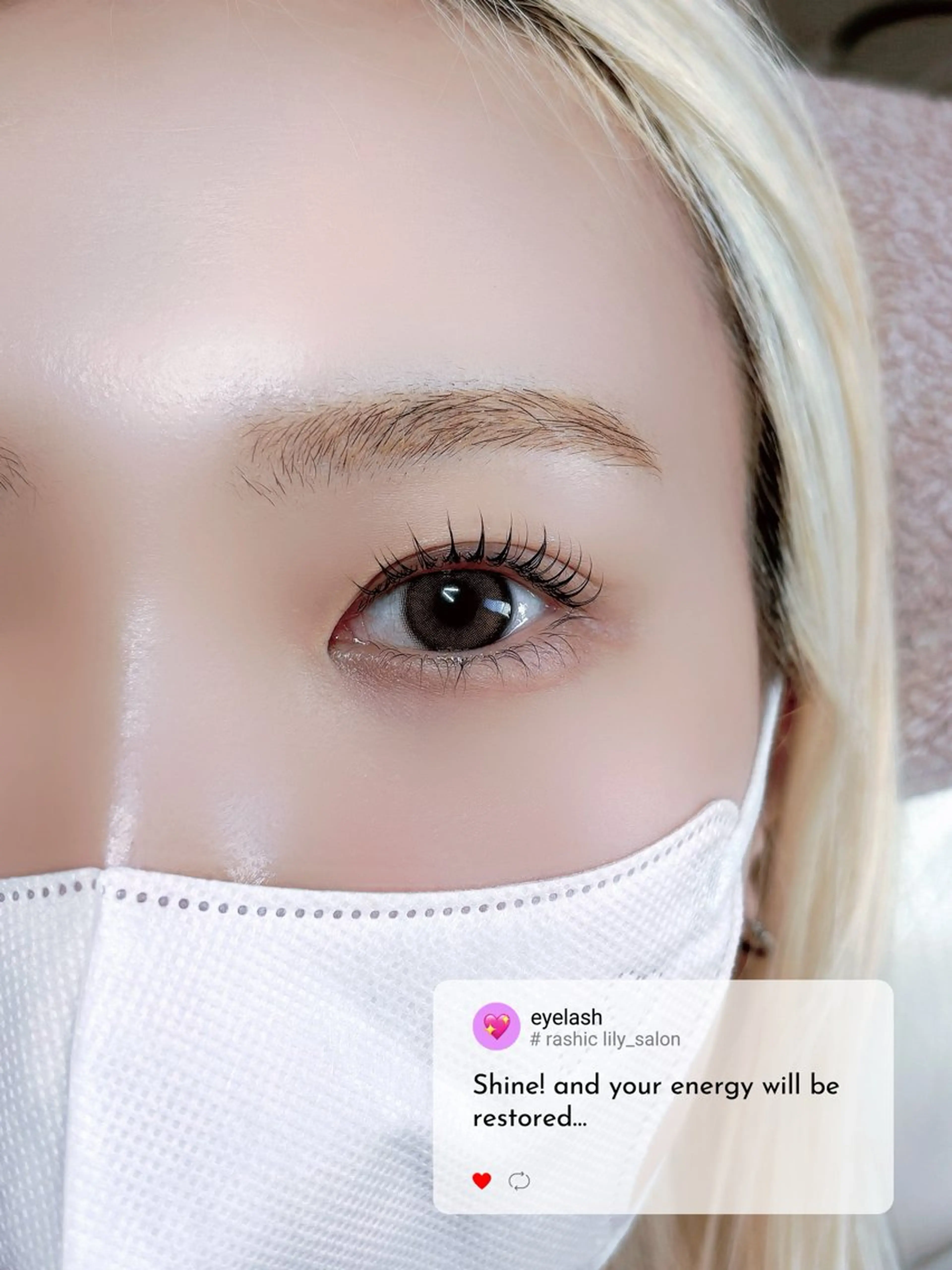 マツエク・マツパ 束感まつ毛 マツパ 心斎橋🤍韓国.美眉 パリジェンヌ R..のマツエク・マツパデザイン