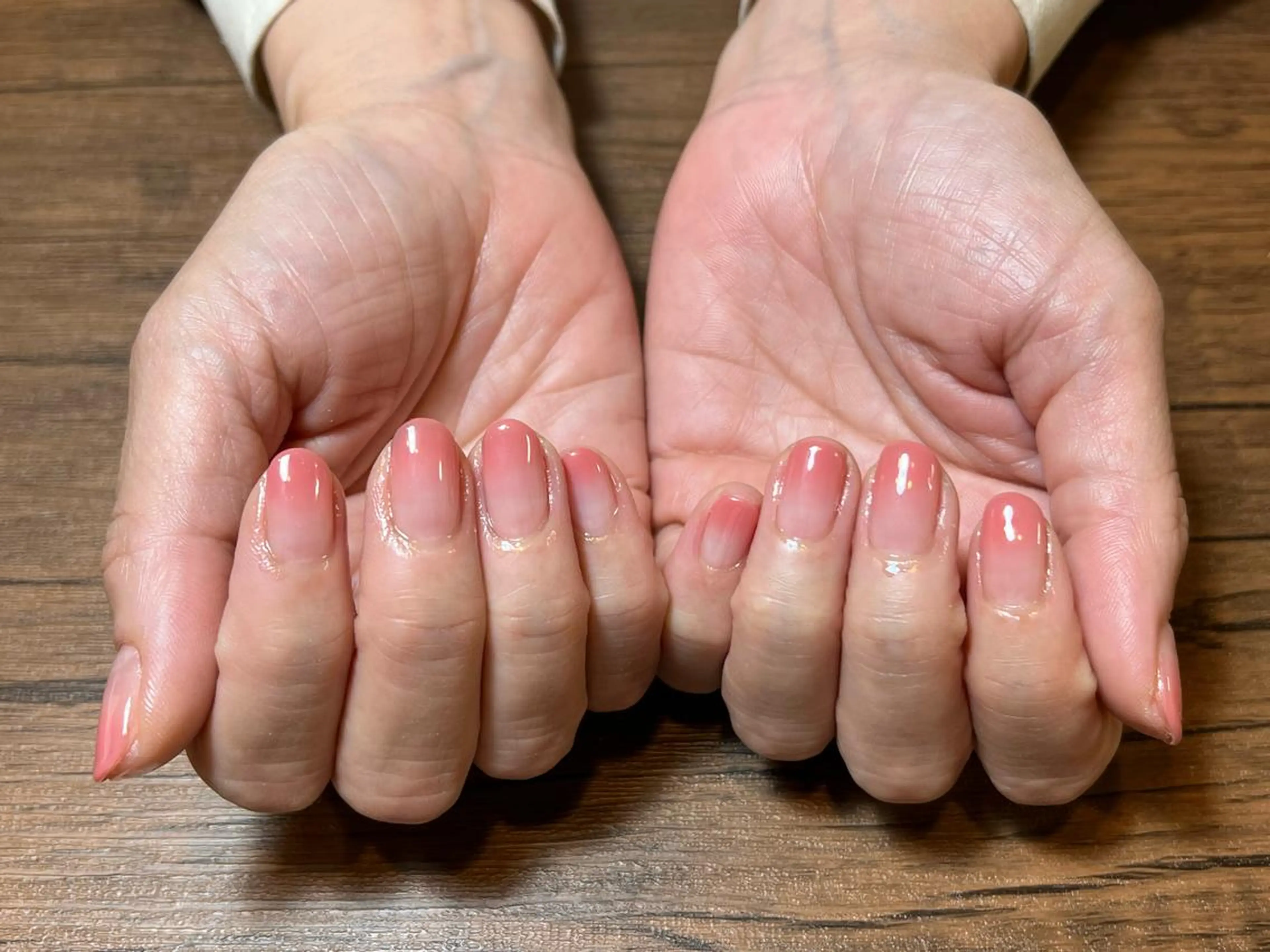 ネイル クリアネイル グラデーション オフのみ(ネイル) HENRIETTA NAILSALONのネイルデザイン