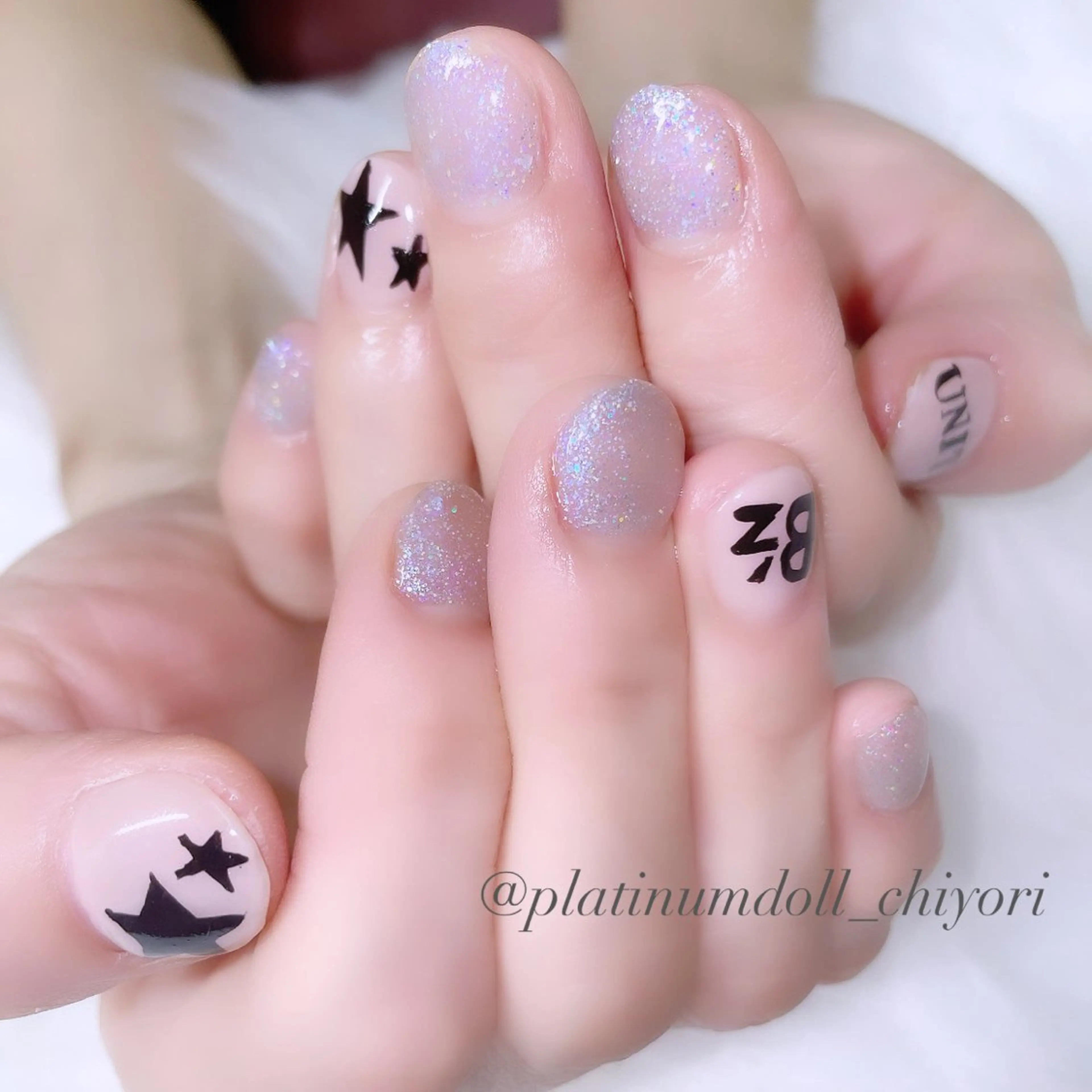 ネイル ハンドネイル chiyori天王寺 🎀韓国風束感まつげのマツエク・マツパデザイン