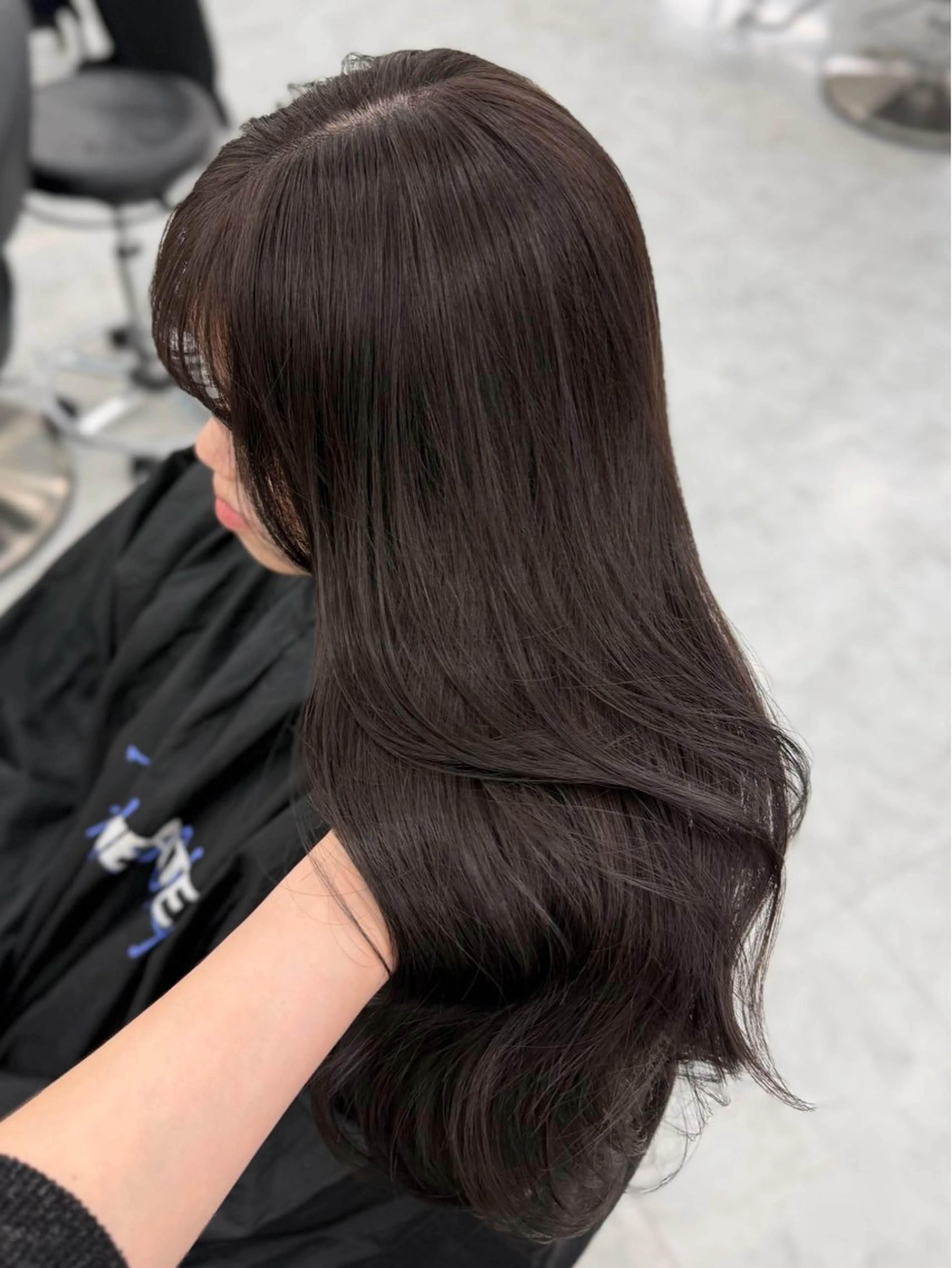 セミロング カラー カット ヘアカラー トリートメント ヘッドスパ ヘアセット 似合わせstyle ❤︎misaki❤︎のヘアスタイル