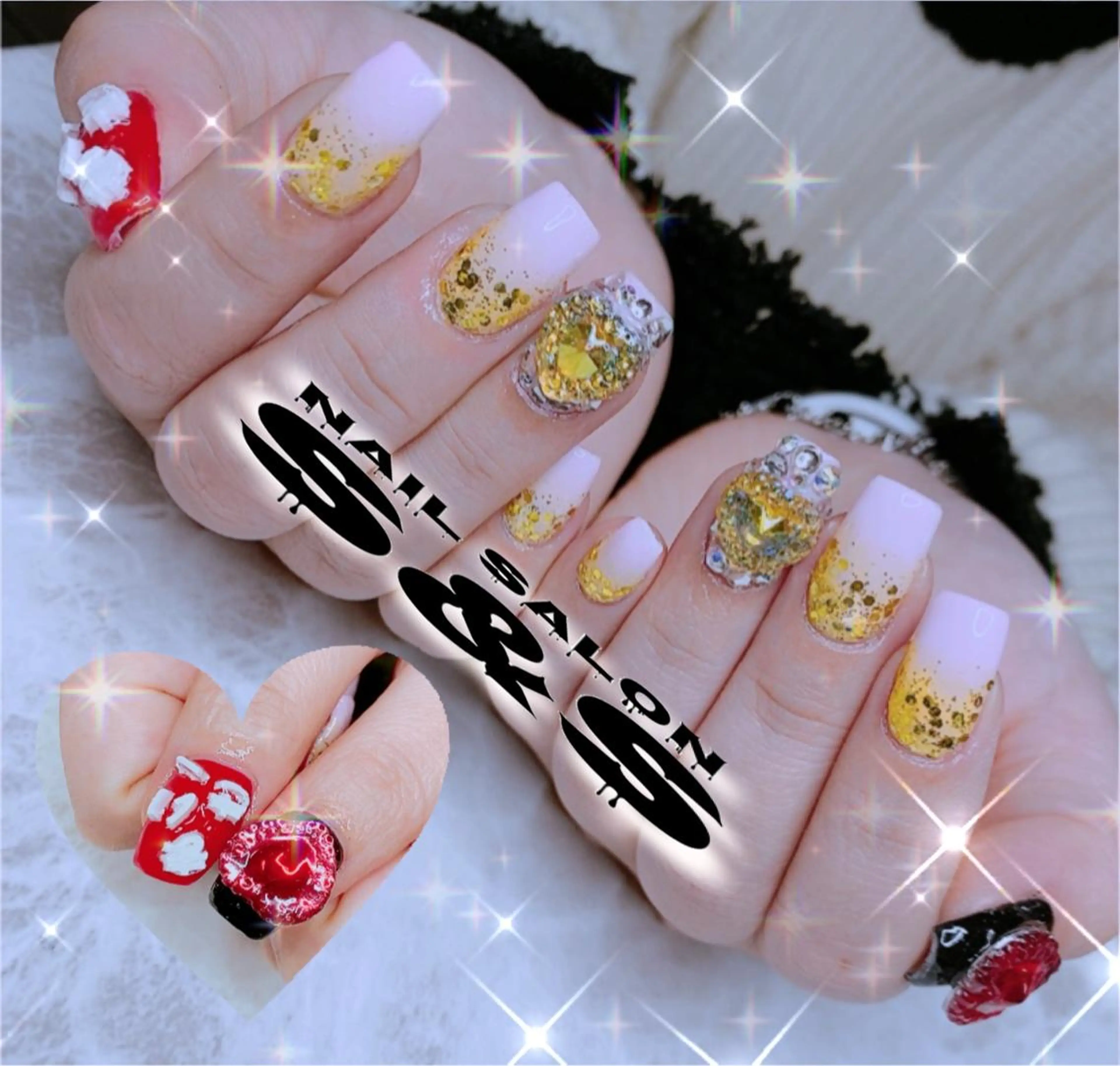 ネイル 長さ出し メンズネイル 持ち込み スカルプネイル S&S 村田小百合のネイルデザイン