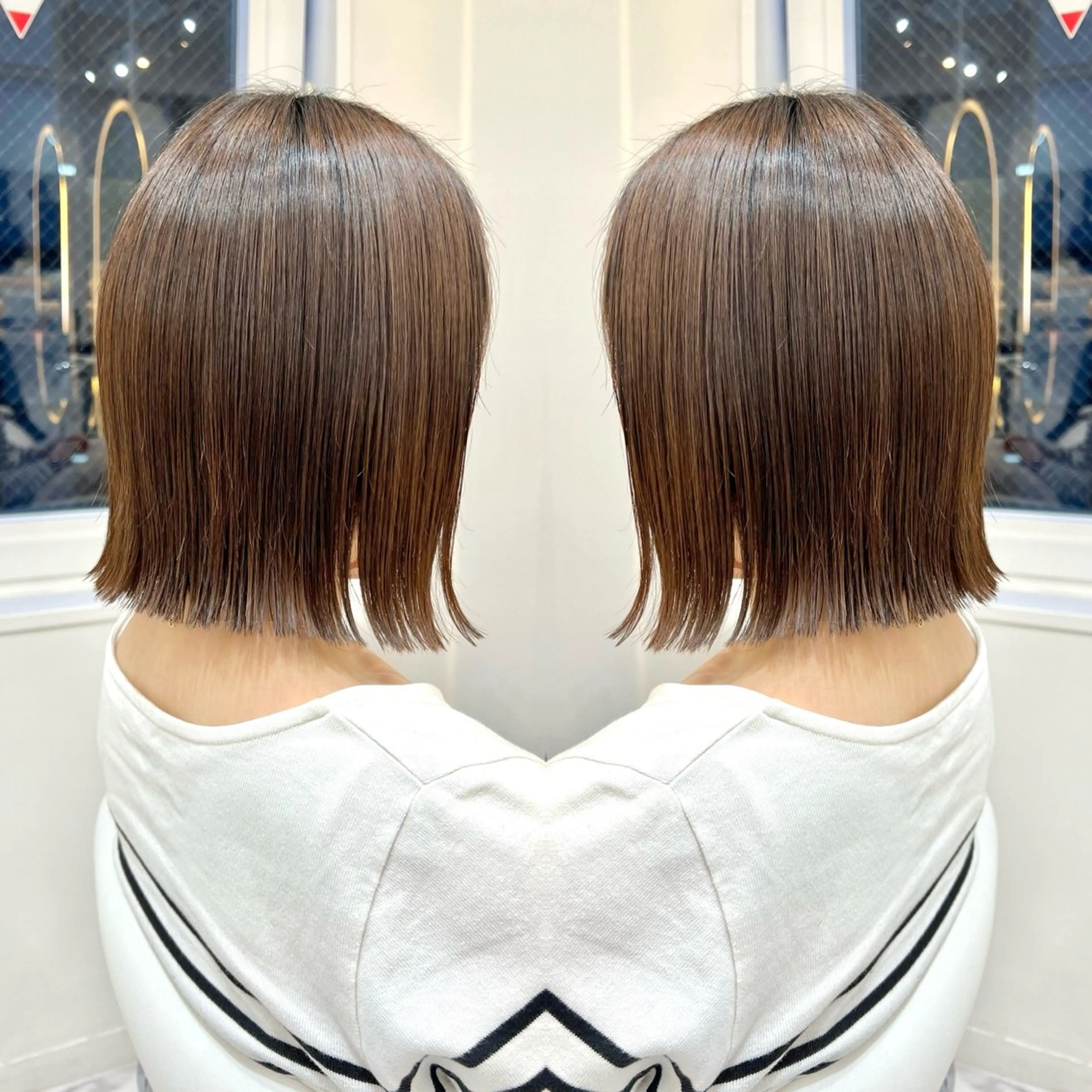 ショート ボブ/髪質改善/ ミディアム/浅川俊輝のヘアスタイル