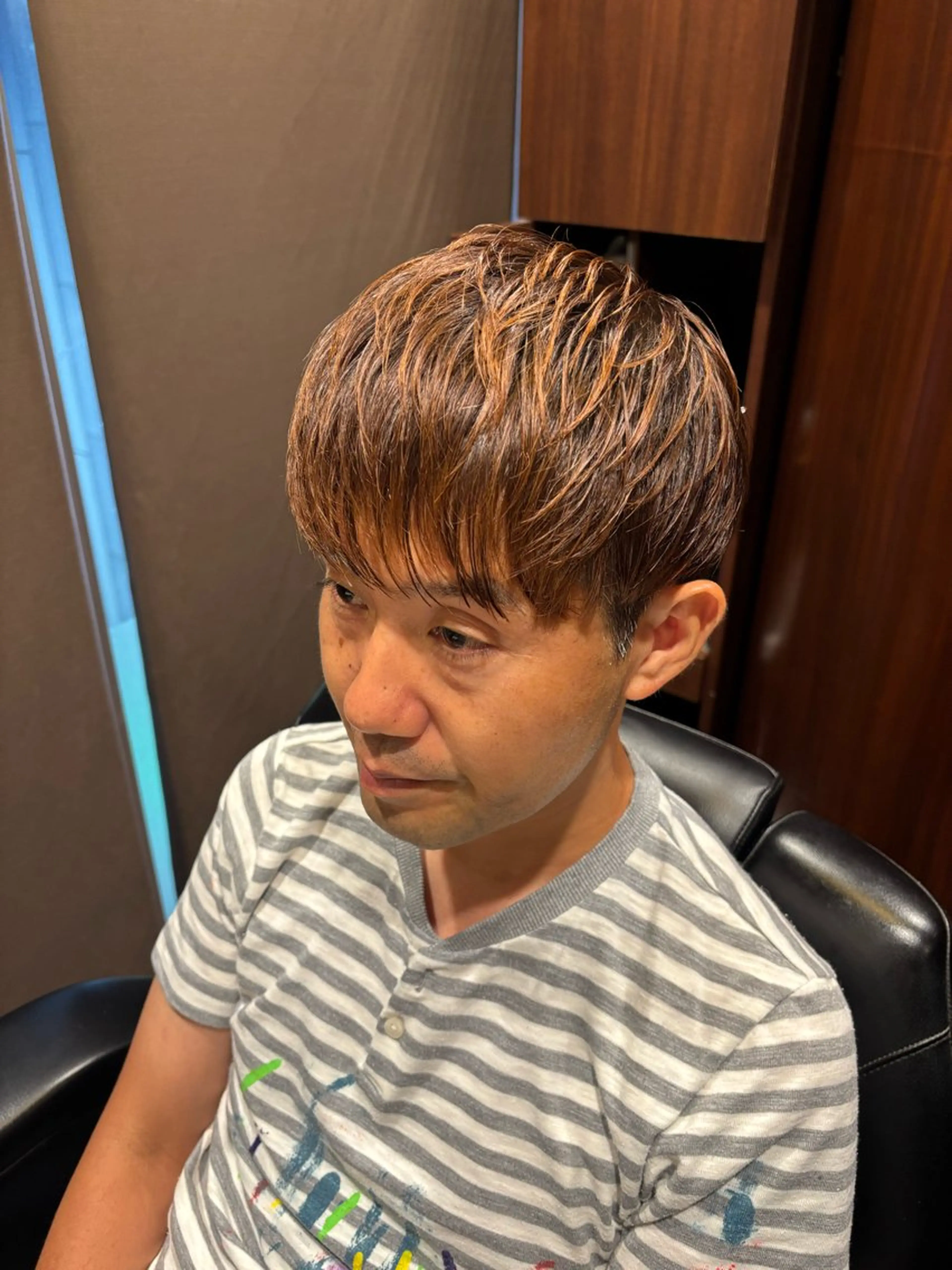 メンズ 小松 美雄のヘアスタイル