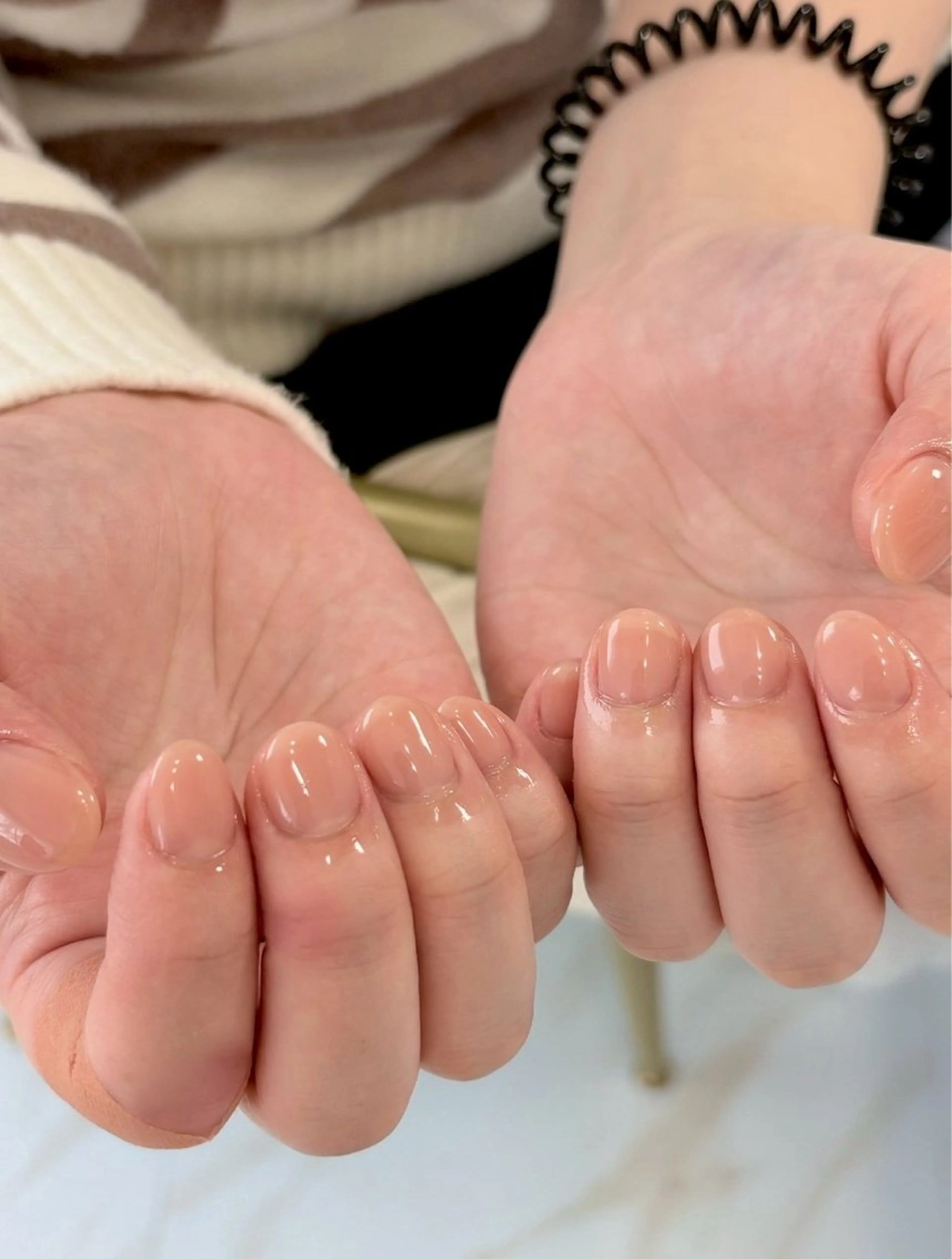 ネイル ワンカラーネイル ハンドネイル nail salon Puellaのネイルデザイン