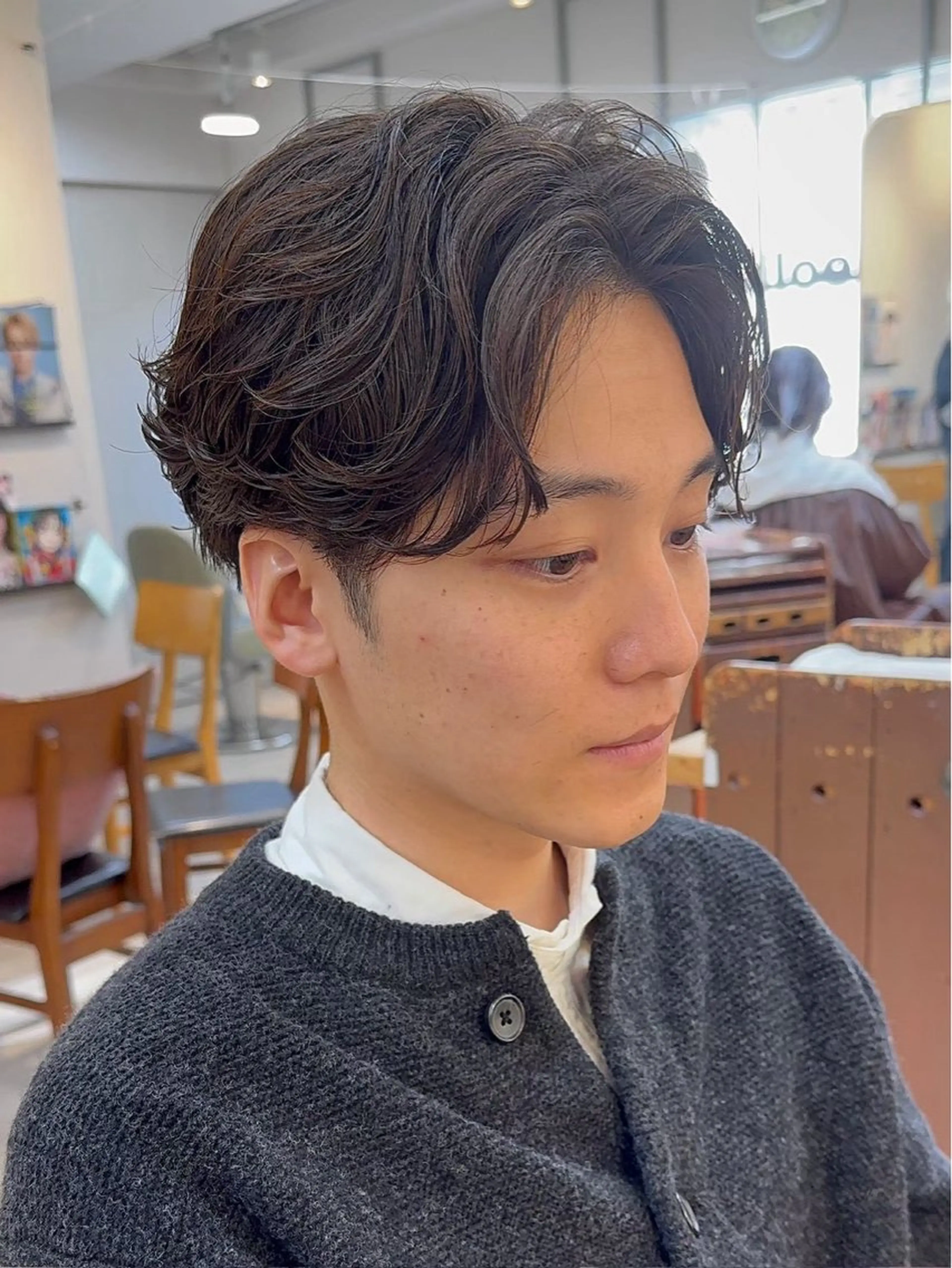 ショート メンズ 志賀 菜妃のヘアスタイル