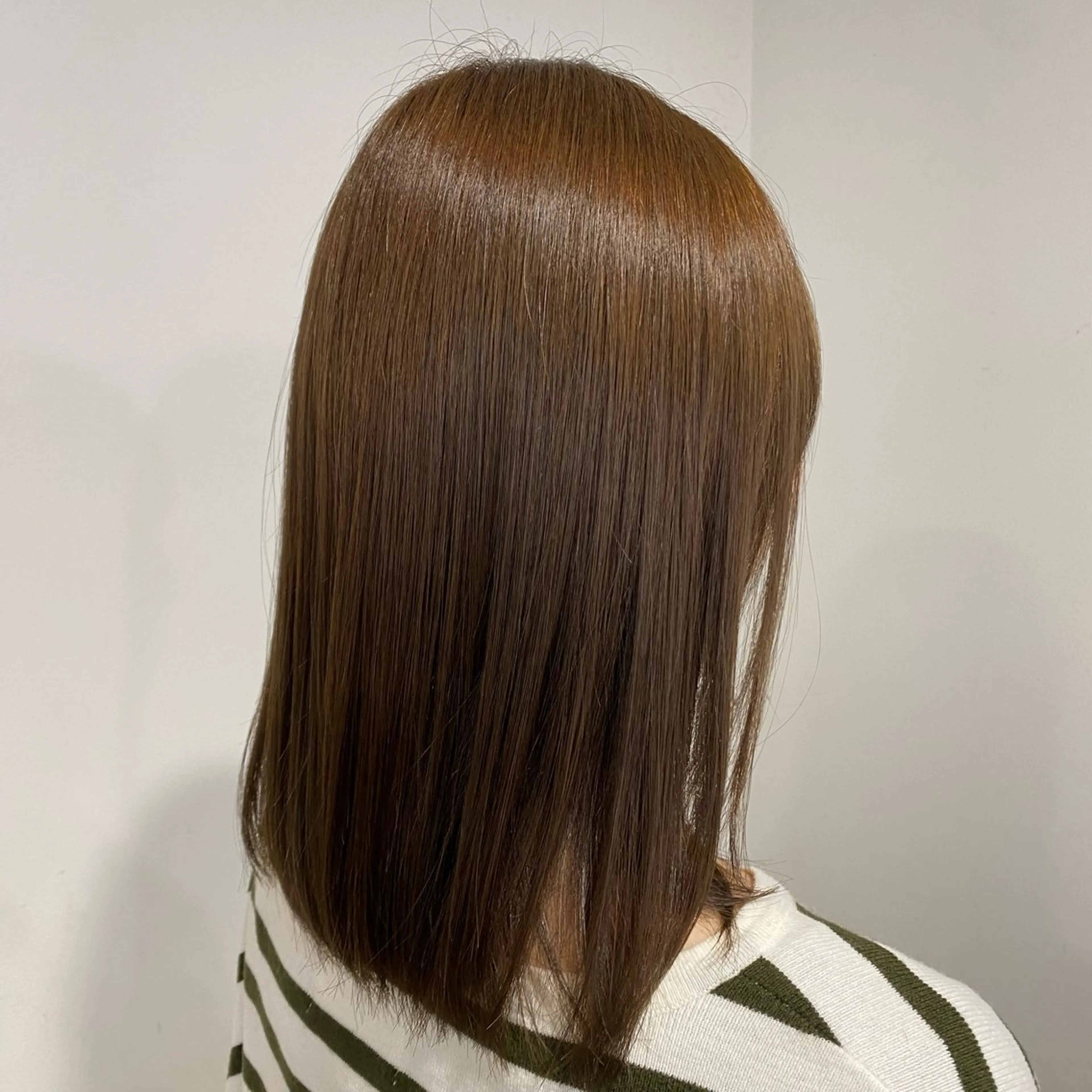 ミディアム カラー CIEN white所属・パーマモデル募集中 渥美翔人のヘアスタイル