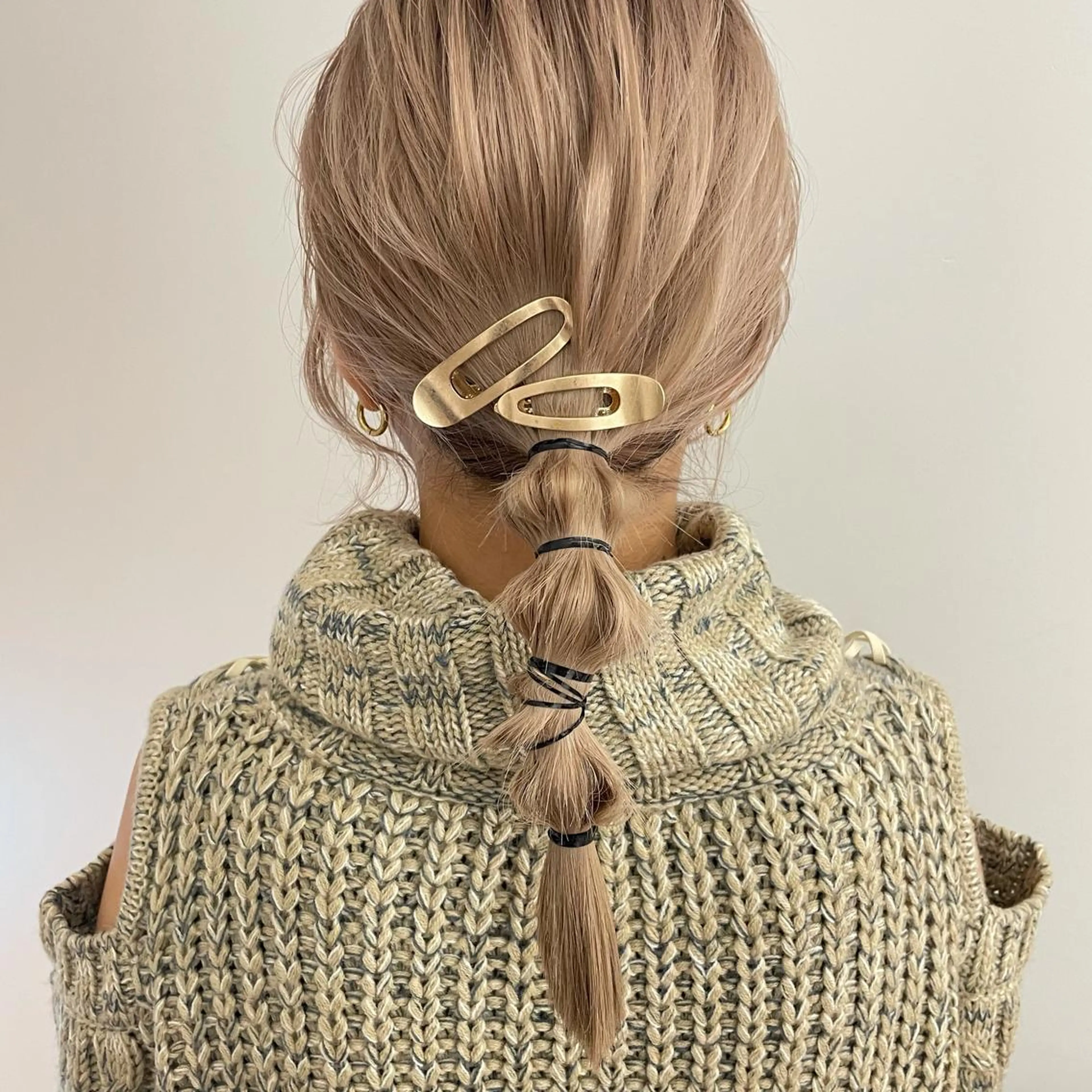 ミディアム ヘアアレンジ 【淡色color/ nail】maikoのネイルデザイン