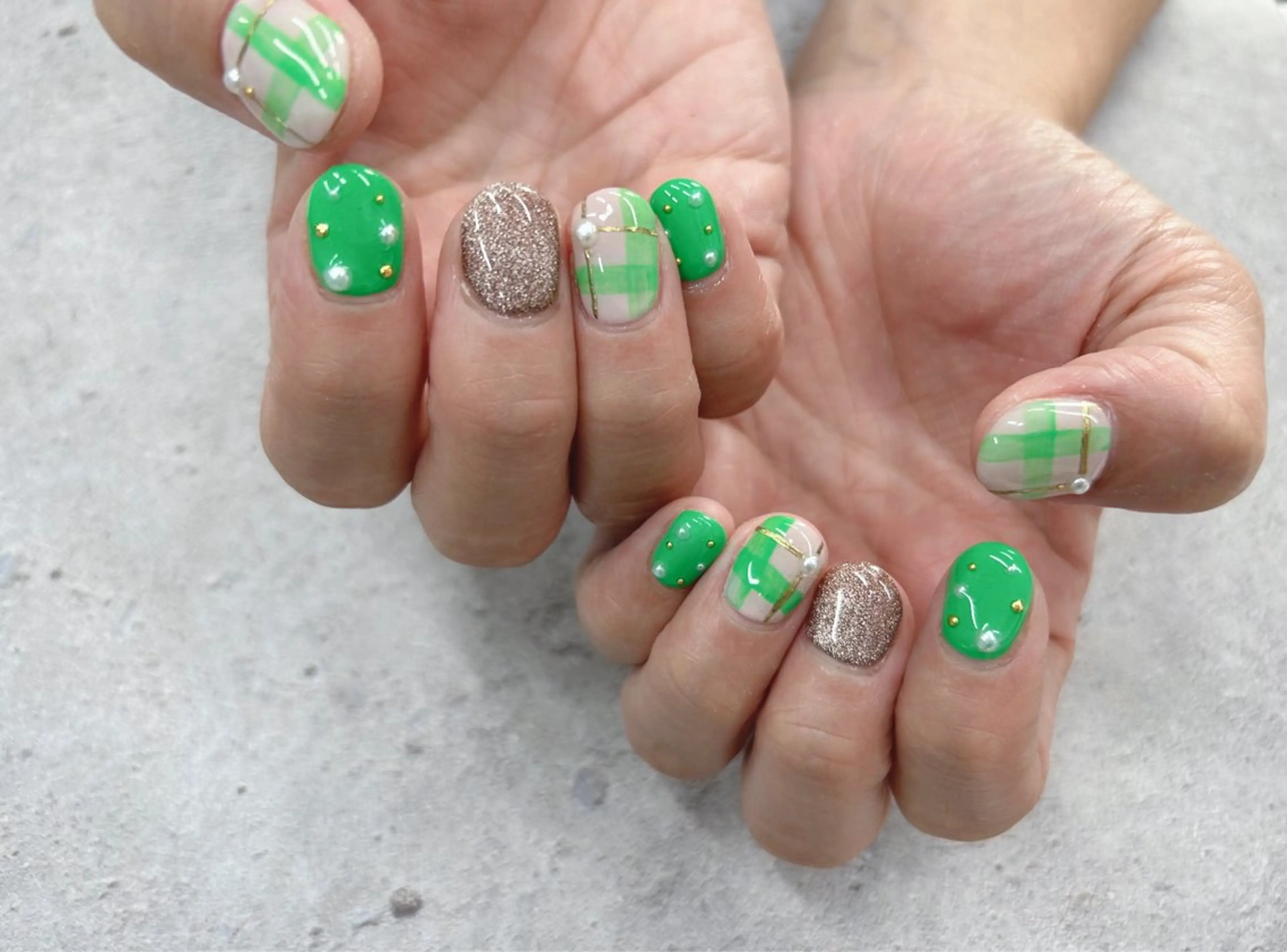 ネイル ハンドネイル Nail Salon agré所属・agré ネイルサロン　アグレのネイルデザイン