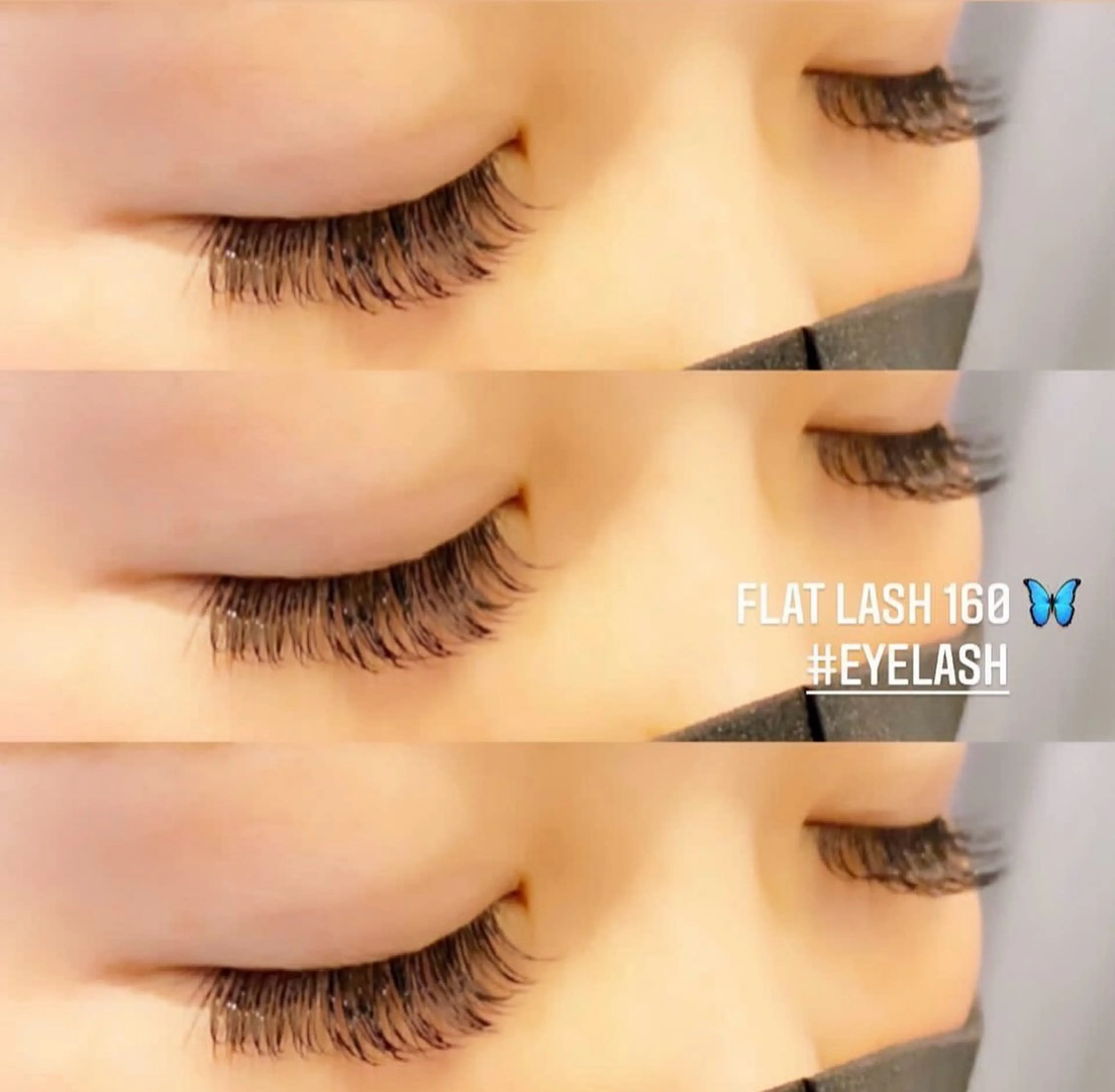 【12.1月限定】バインドロック60束🦋束感仕上げ付き（シングルエクステ120本のボリューム）の写真