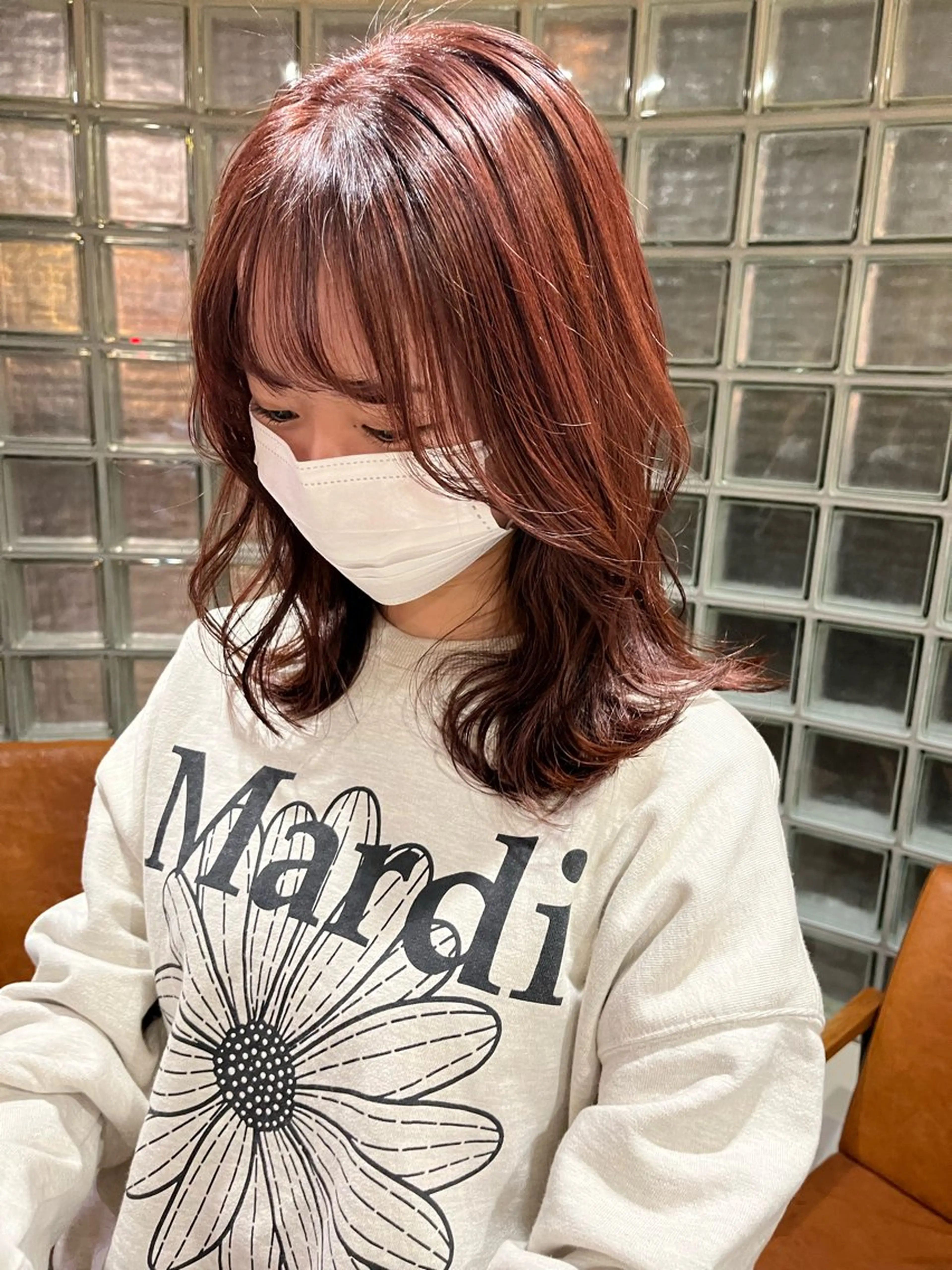 ミディアム 梅田美容室/カット /Maoのヘアスタイル