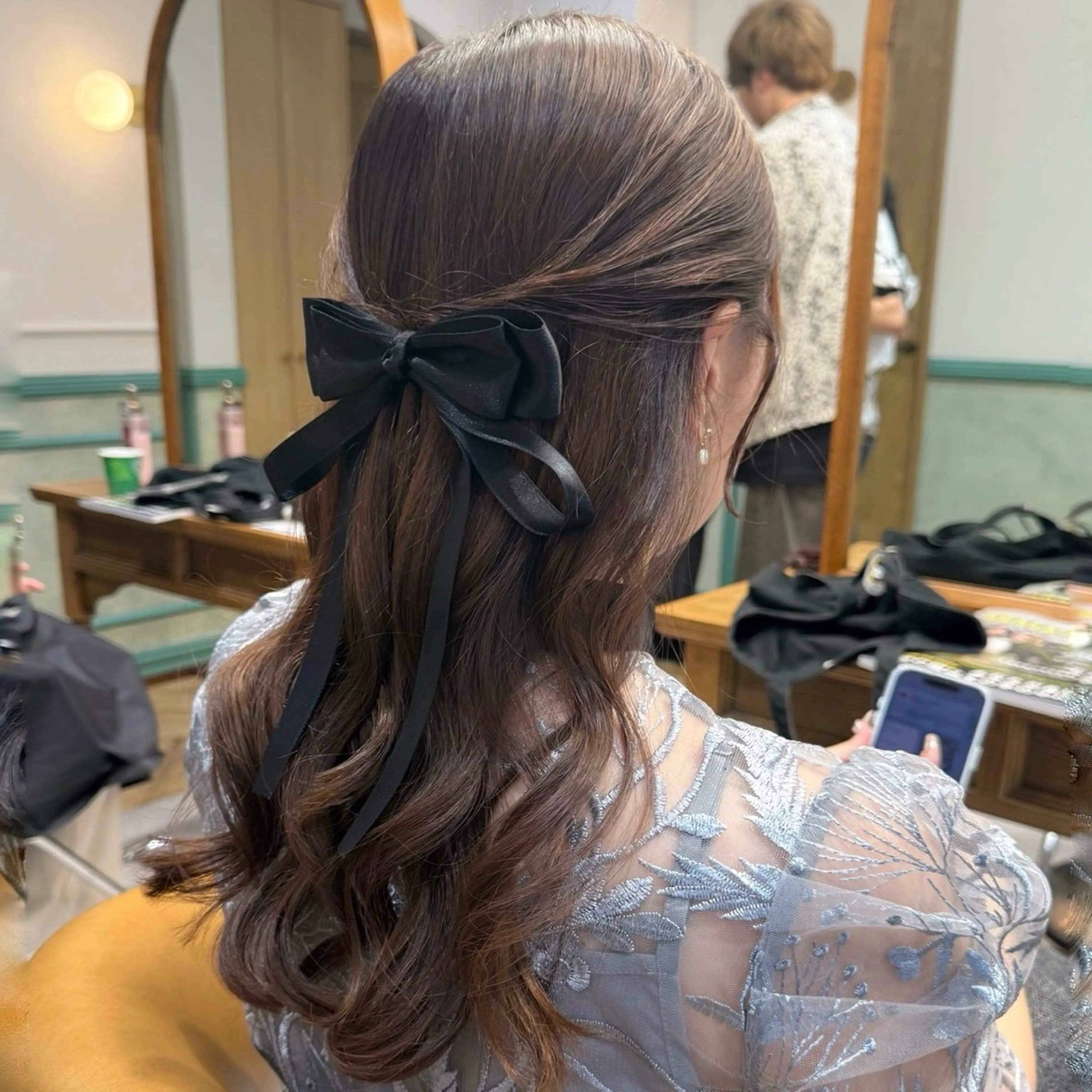ロング ヘアアレンジ ヘアセット 🩶sayumi🩶 ボブ/美髪矯正/柏のヘアスタイル