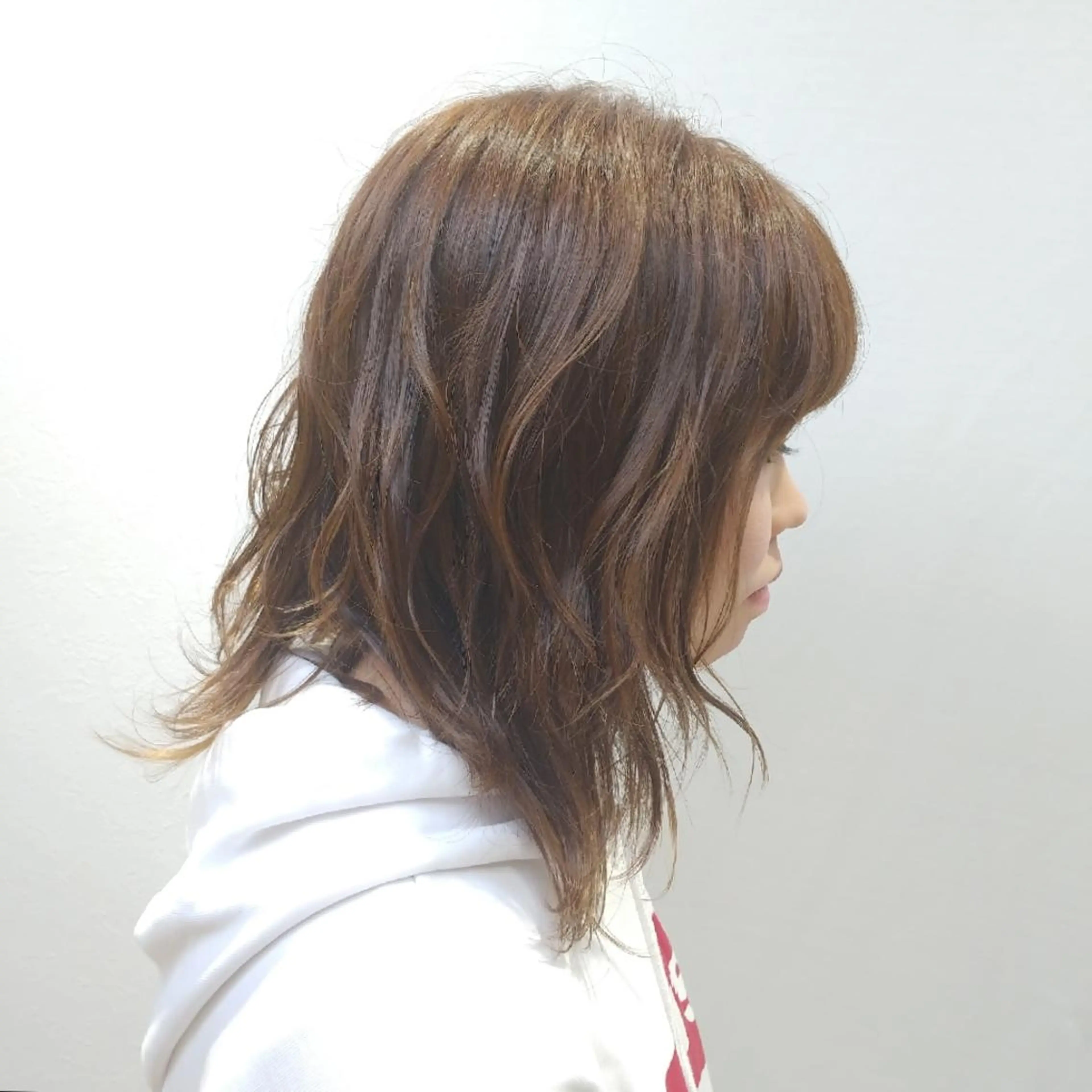 ミディアム カラー ヘアアレンジ 髪質改善/縮毛/新宿 🫧SUZUKA🫧のヘアスタイル